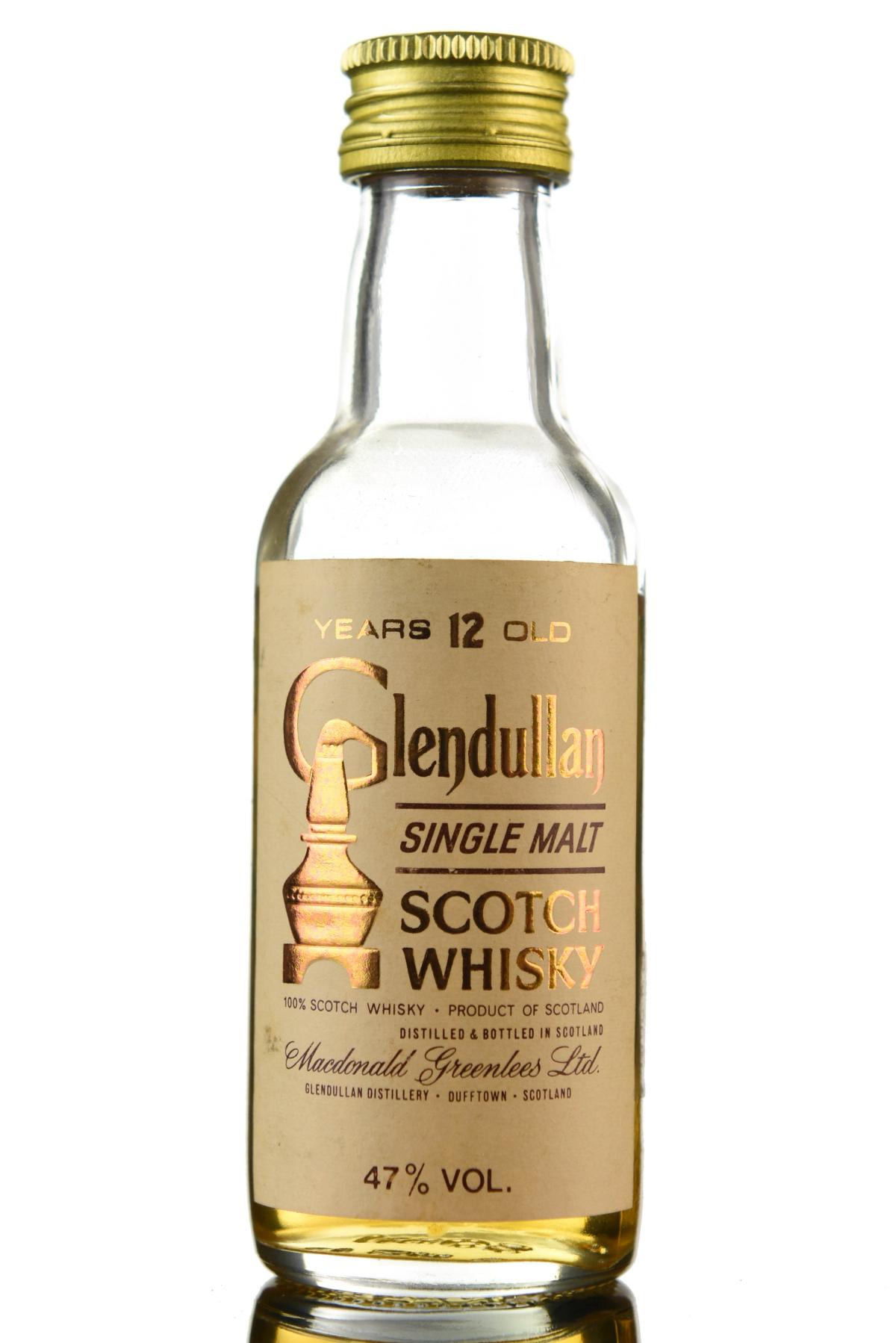 Glendullan 12 Year Old Miniature