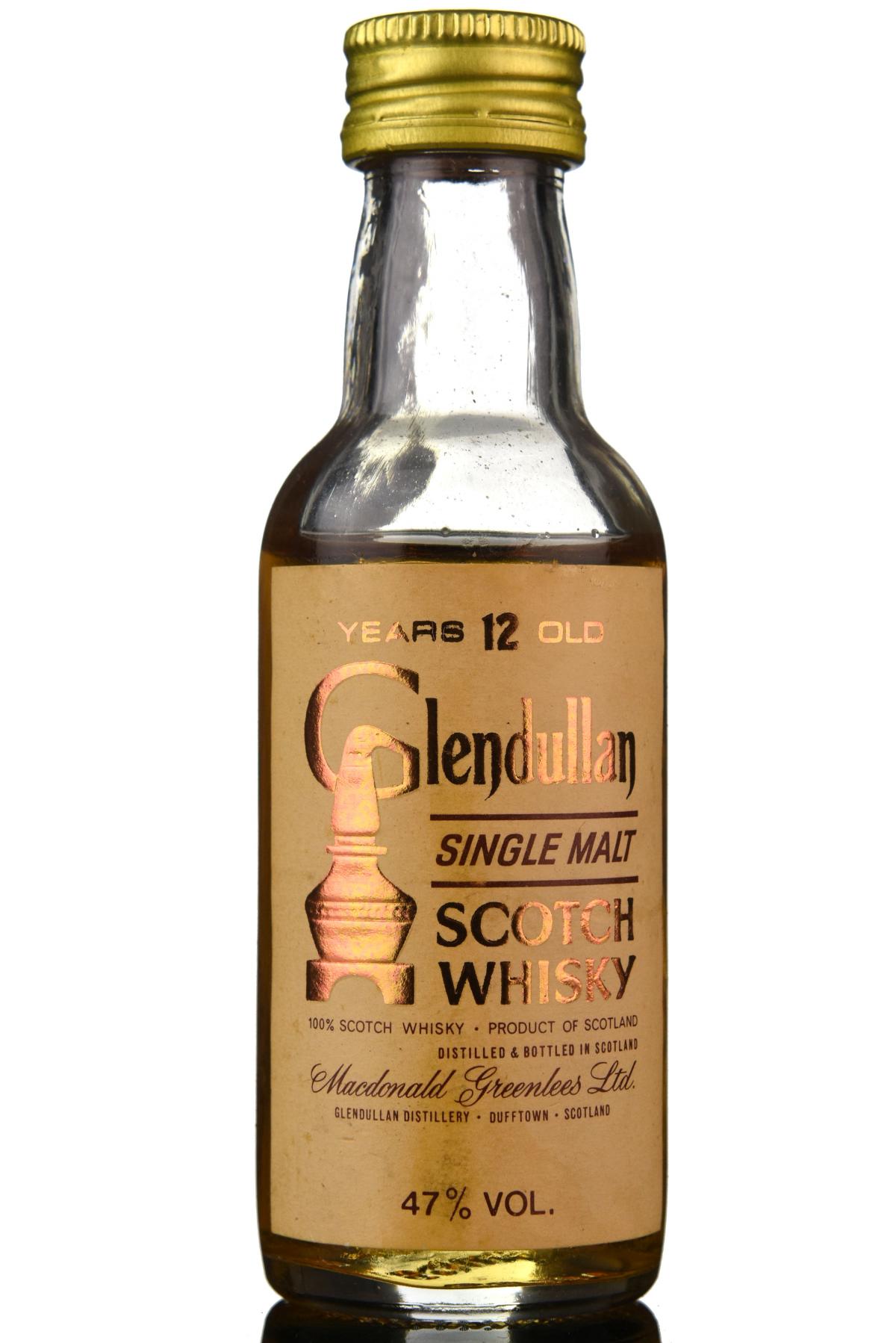 Glendullan 12 Year Old Miniature