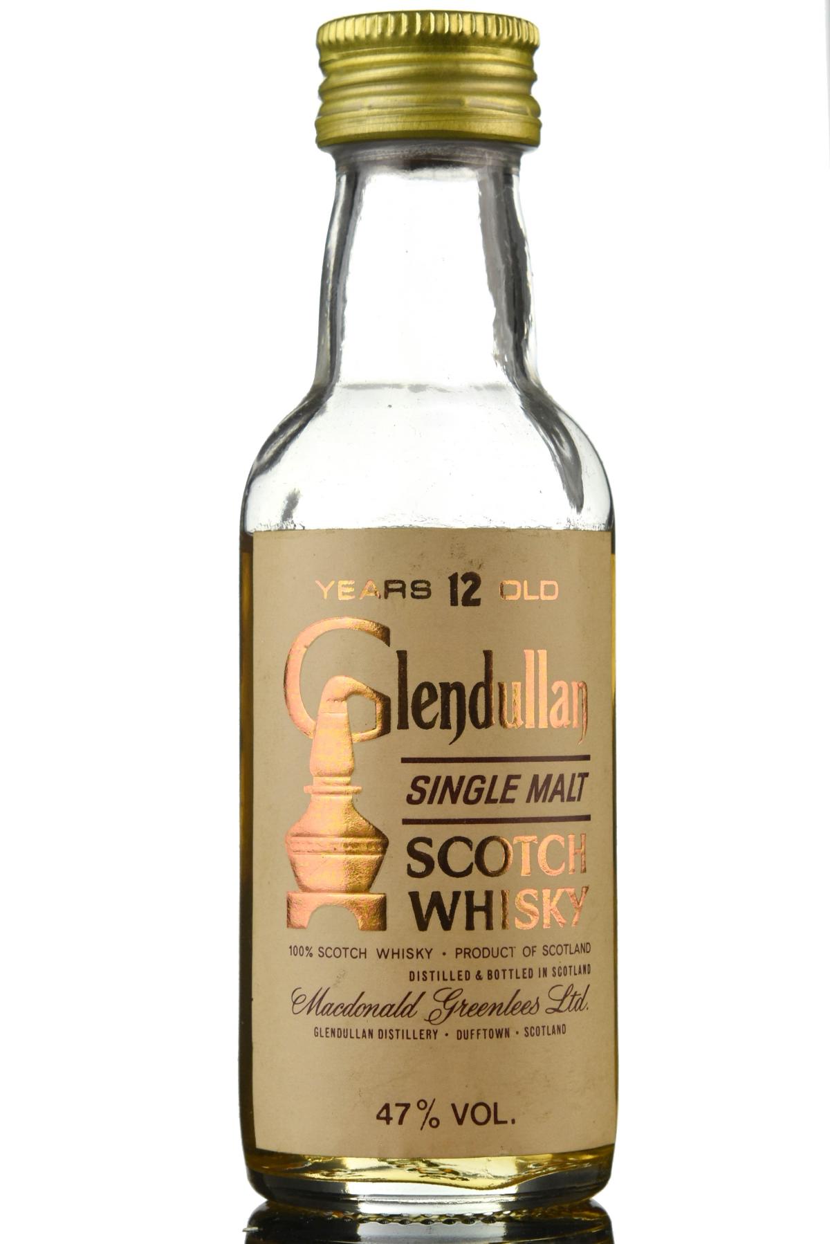 Glendullan 12 Year Old Miniature