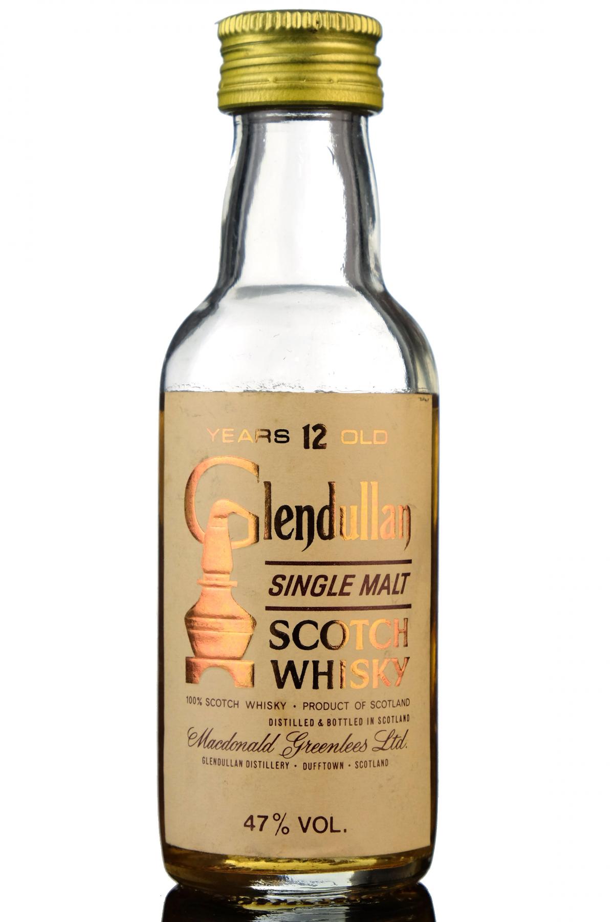 Glendullan 12 Year Old Miniature
