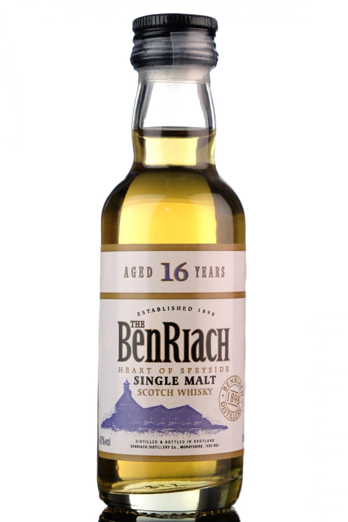 Benriach 16 Year Old Miniature