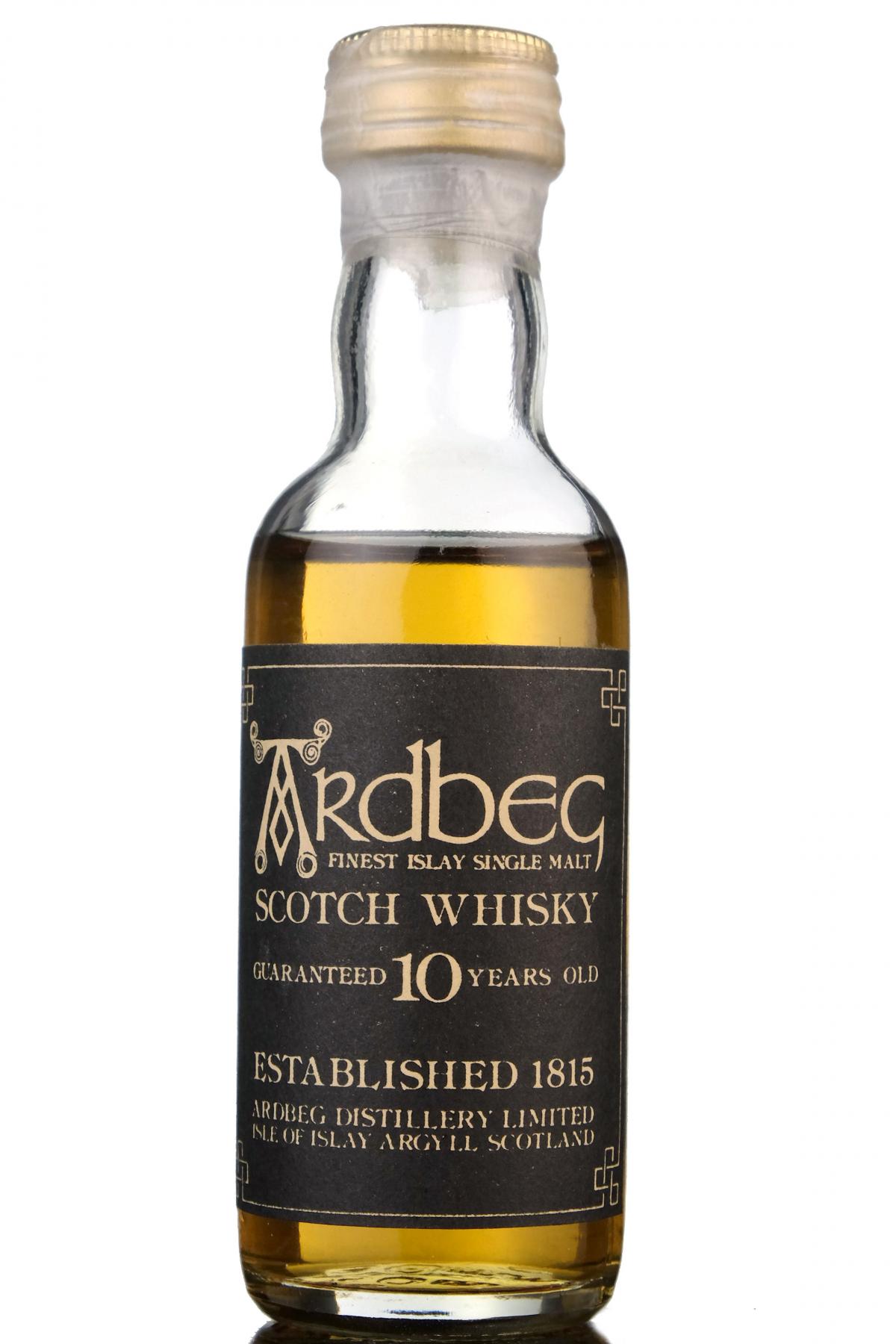 Ardbeg Guaranteed 10 Year Old Miniature