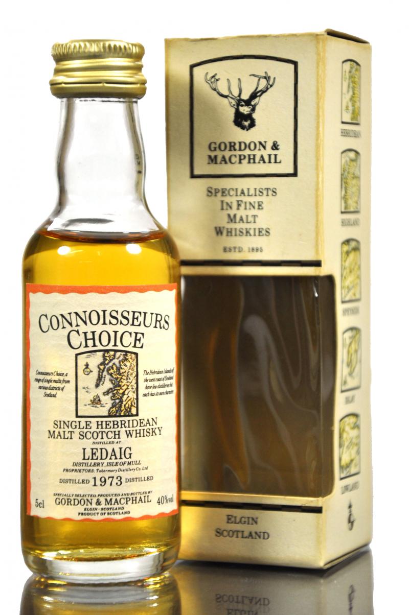 Ledaig 1973 - Connoisseurs Choice Miniature