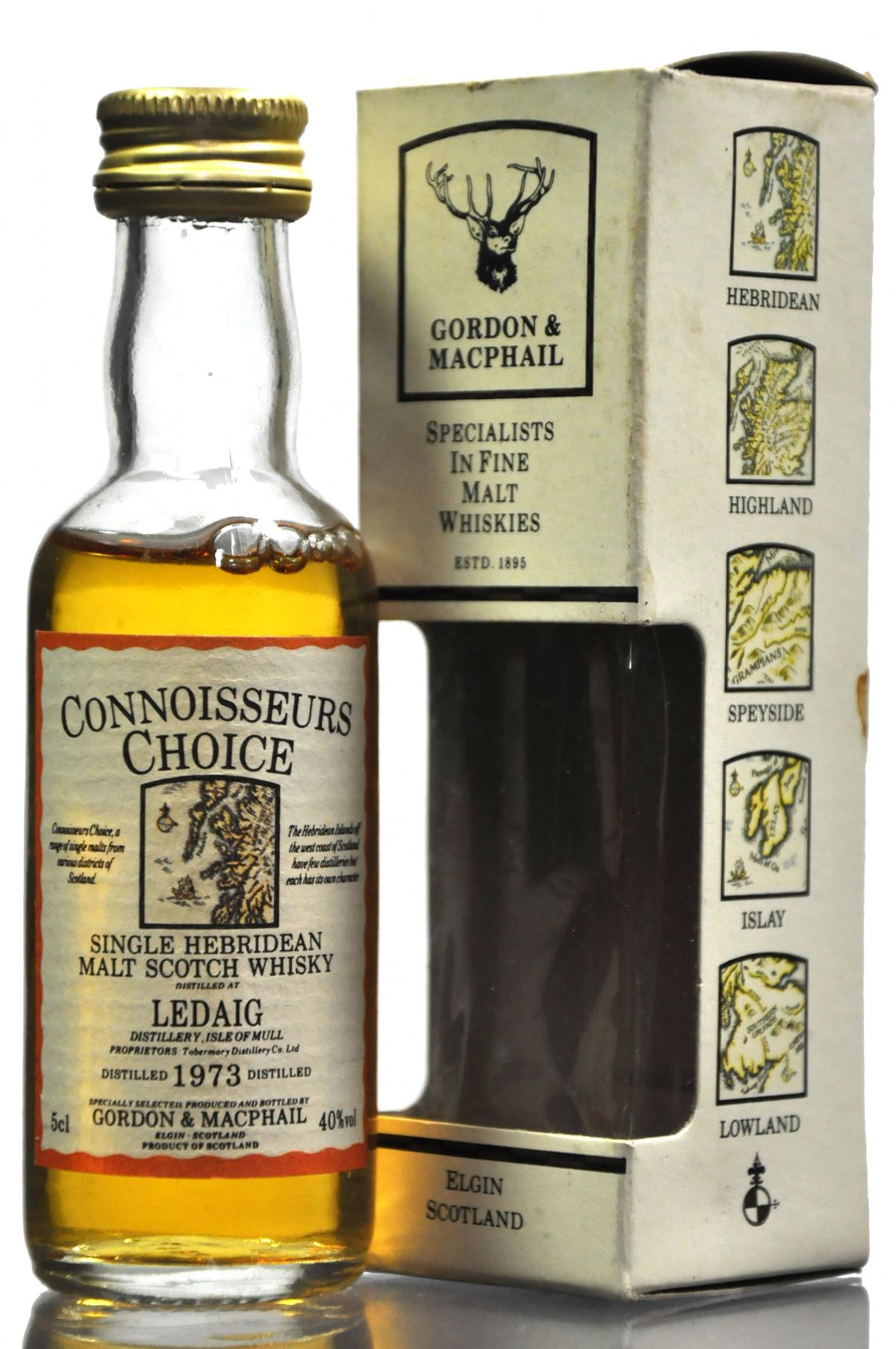 Ledaig 1973 - Connoisseurs Choice Miniature