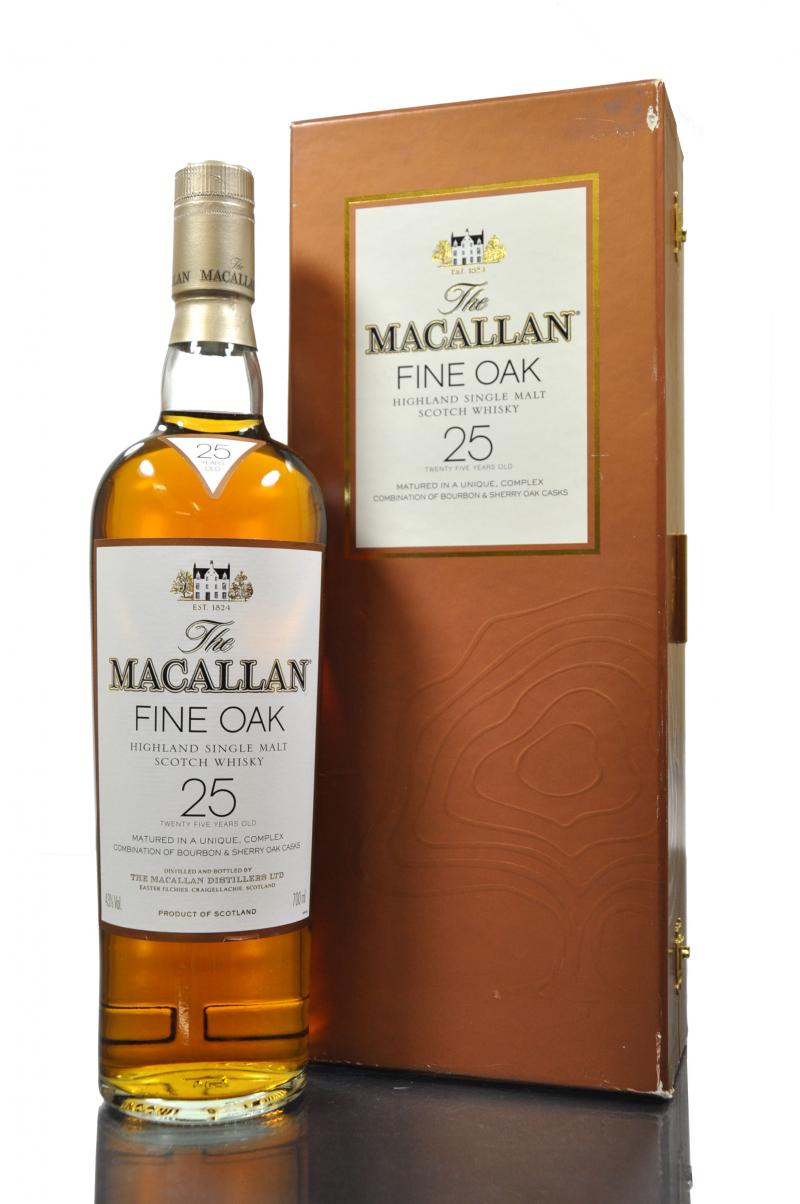 Macallan 25 Year Old - Fine Oak