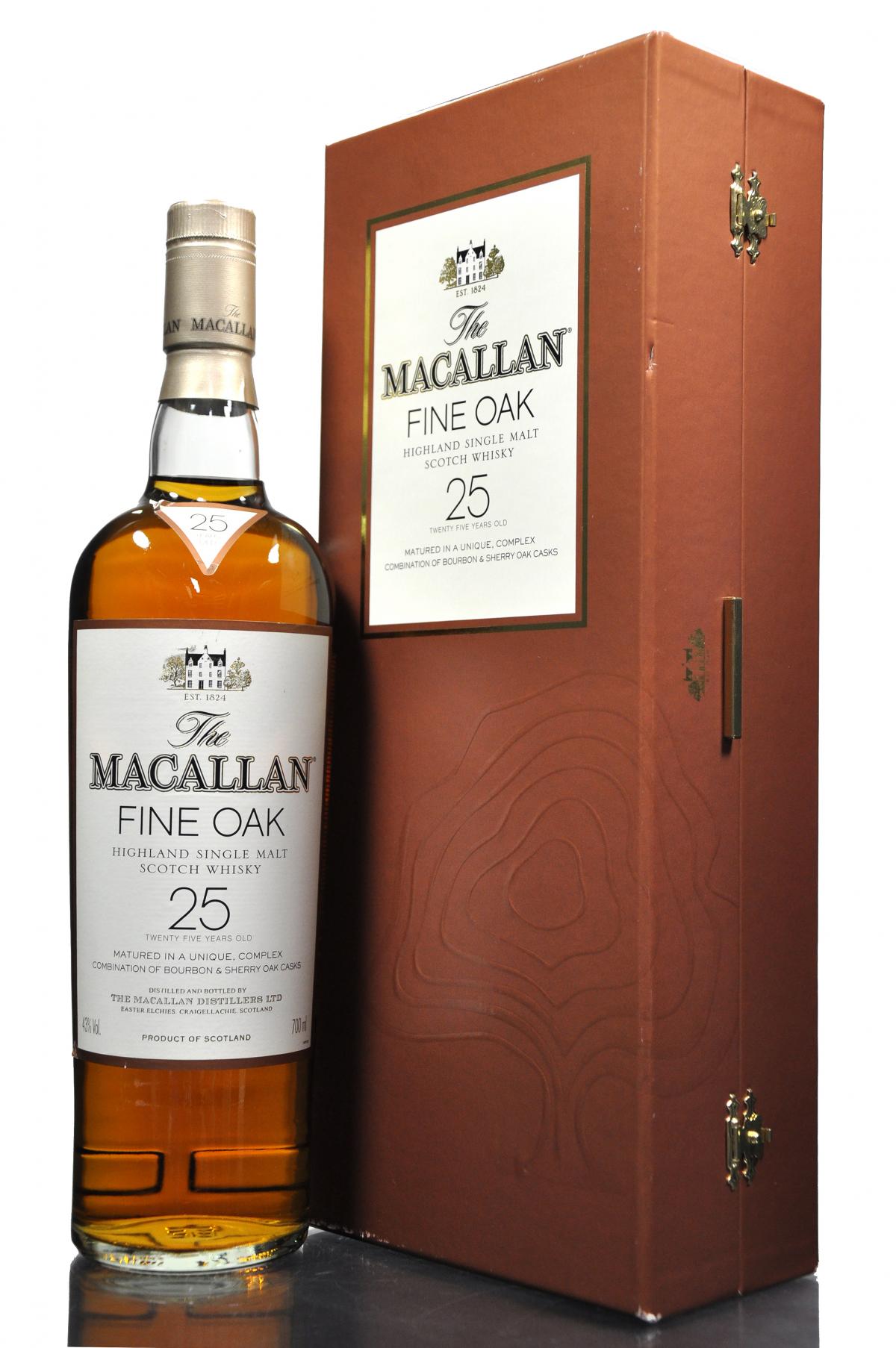 Macallan 25 Year Old - Fine Oak