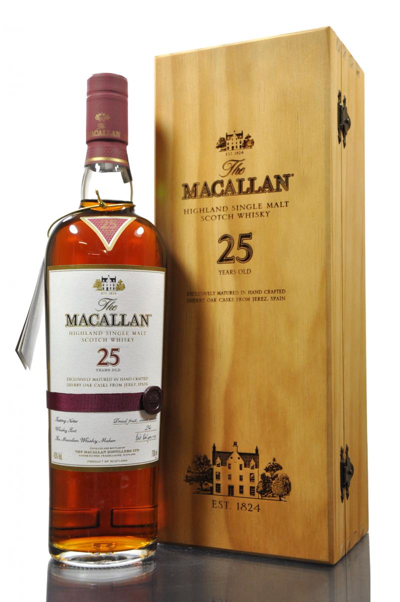 Macallan 25 Year Old - Sherry Cask