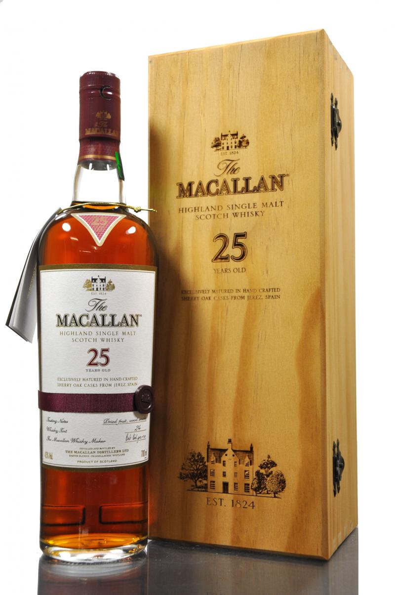 Macallan 25 Year Old - Sherry Cask