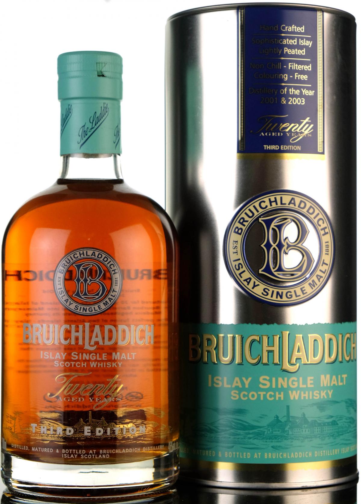 Bruichladdich 20 Year Old - 3rd Edition