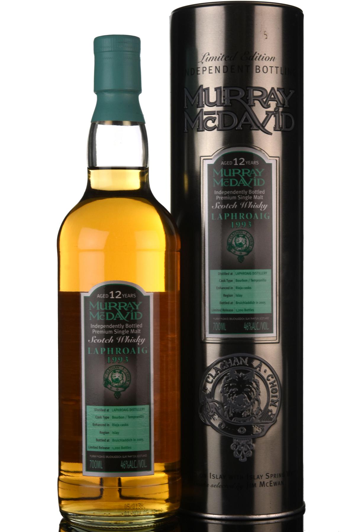 Laphroaig 1993 - 2005 12 Murray Mcdavid