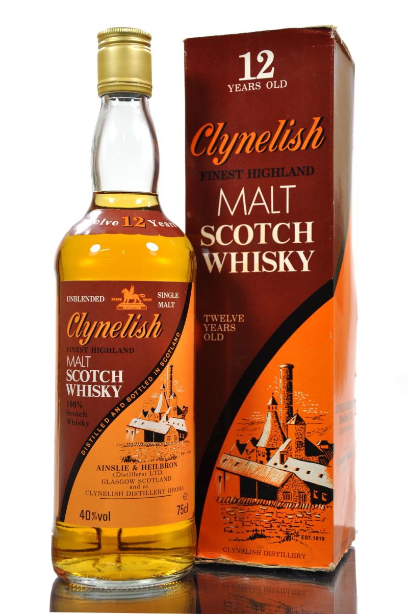 Clynelish 12 Year Old - Ainslie & Heilbron - 1980s