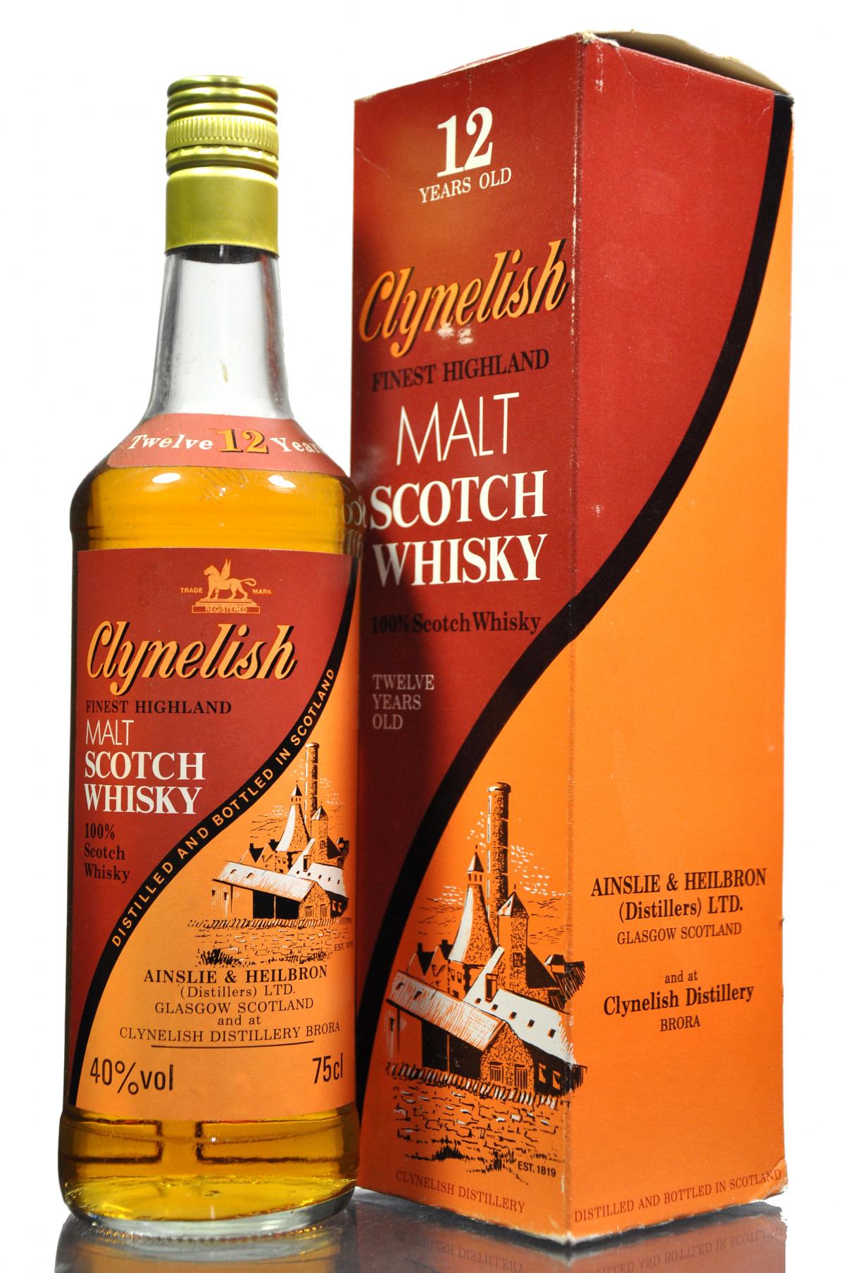 Clynelish 12 Year Old - 1980s