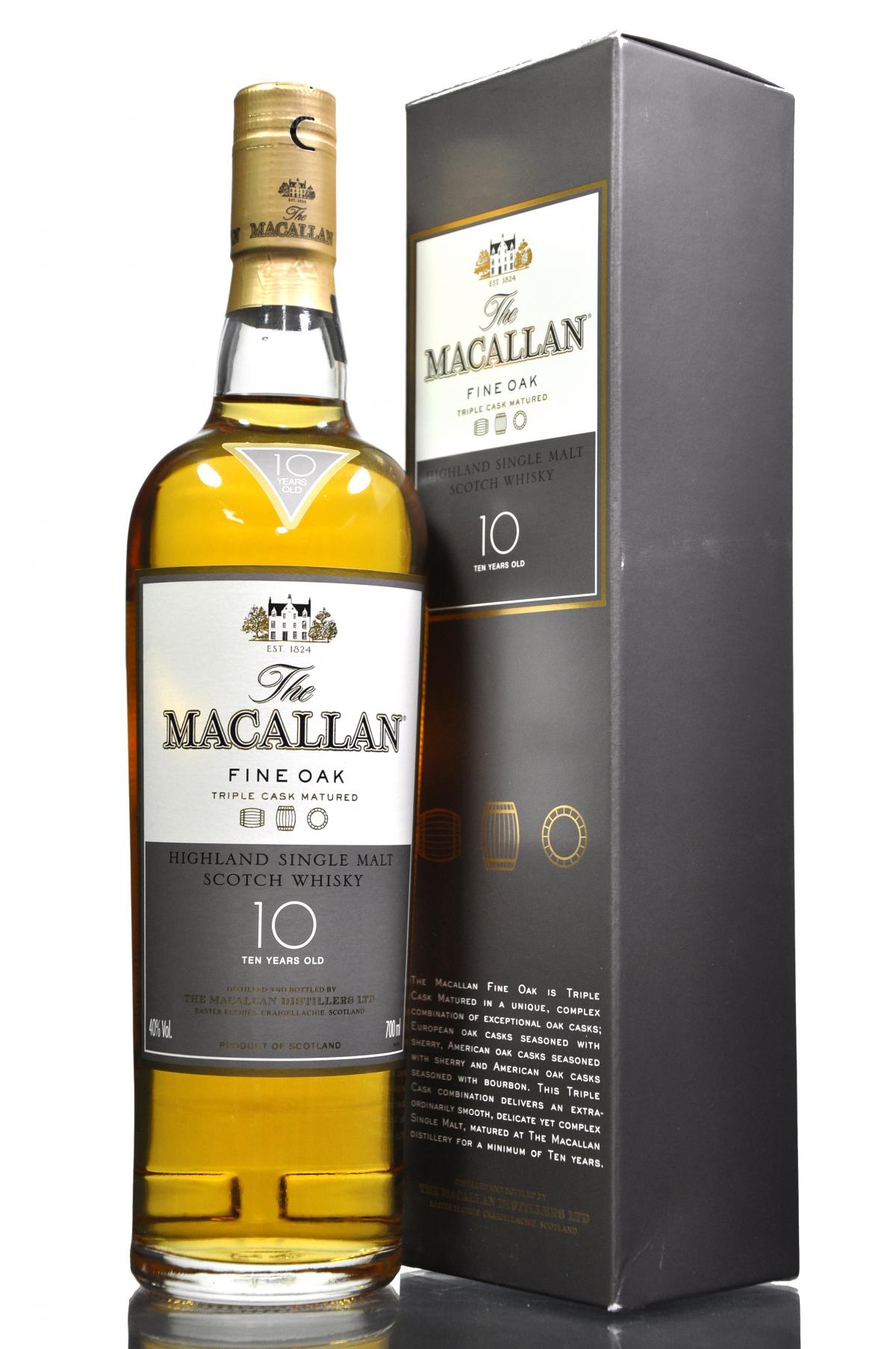 Macallan 10 Year Old - Fine Oak