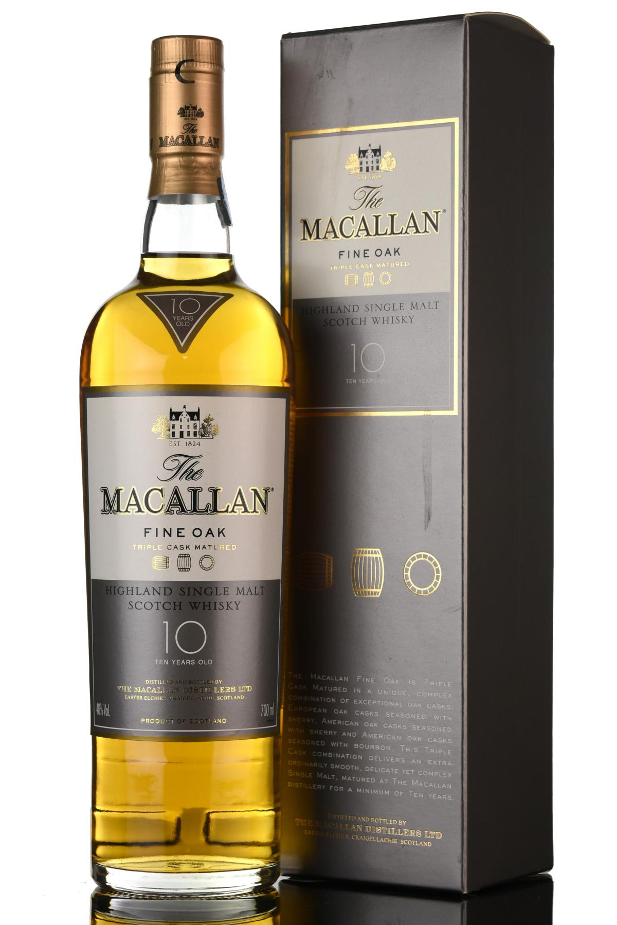 Macallan 10 Year Old - Fine Oak