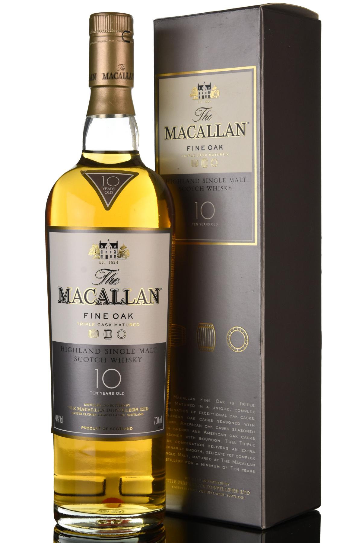 Macallan 10 Year Old - Fine Oak