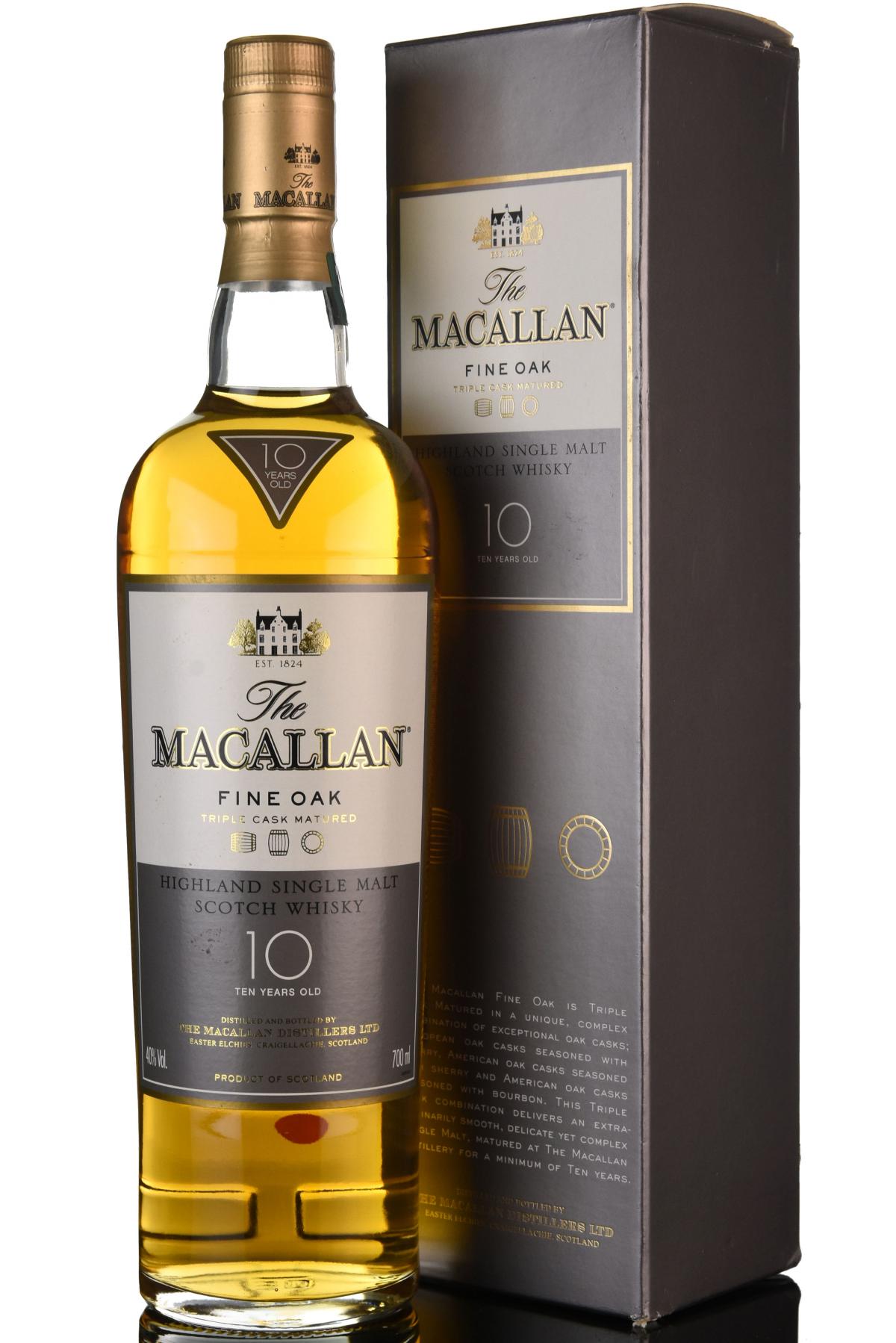 Macallan 10 Year Old - Fine Oak
