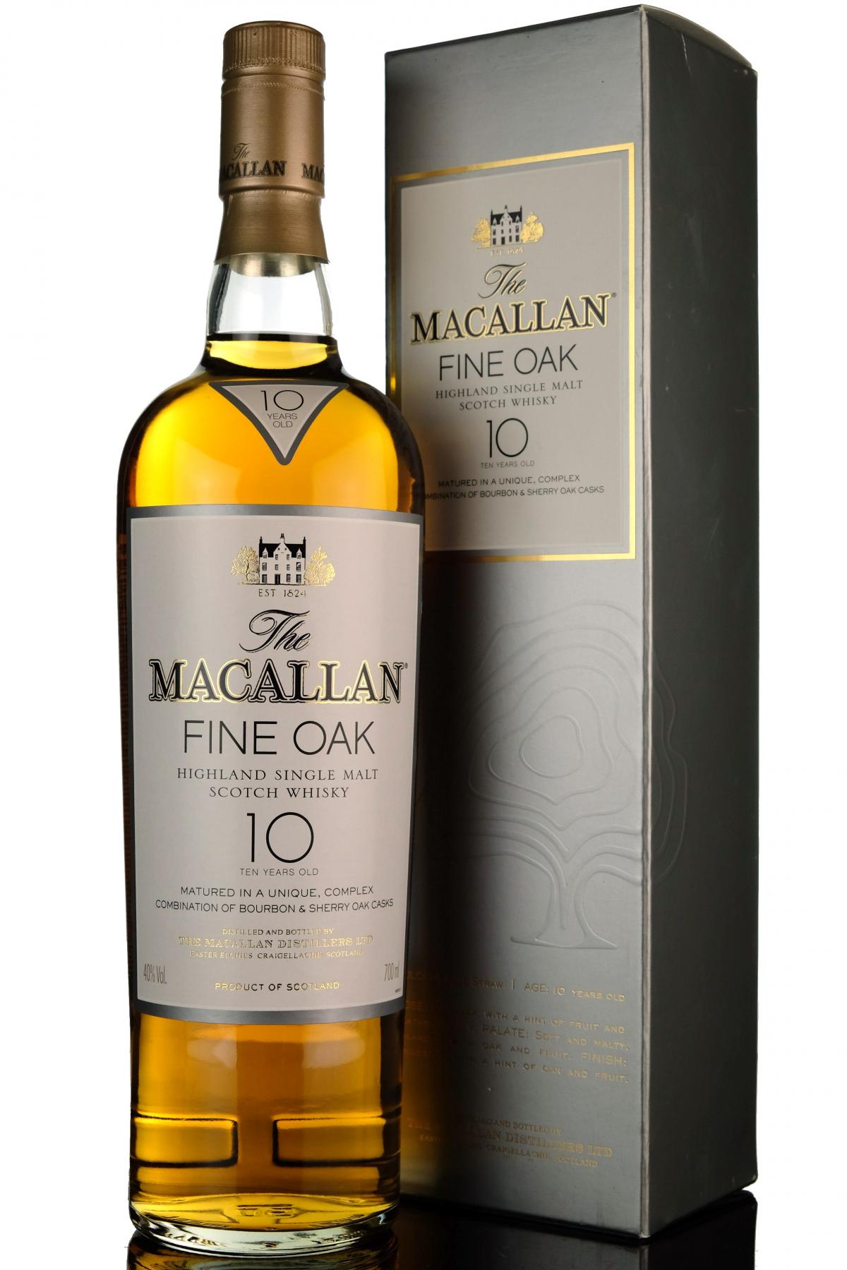 Macallan 10 Year Old - Fine Oak