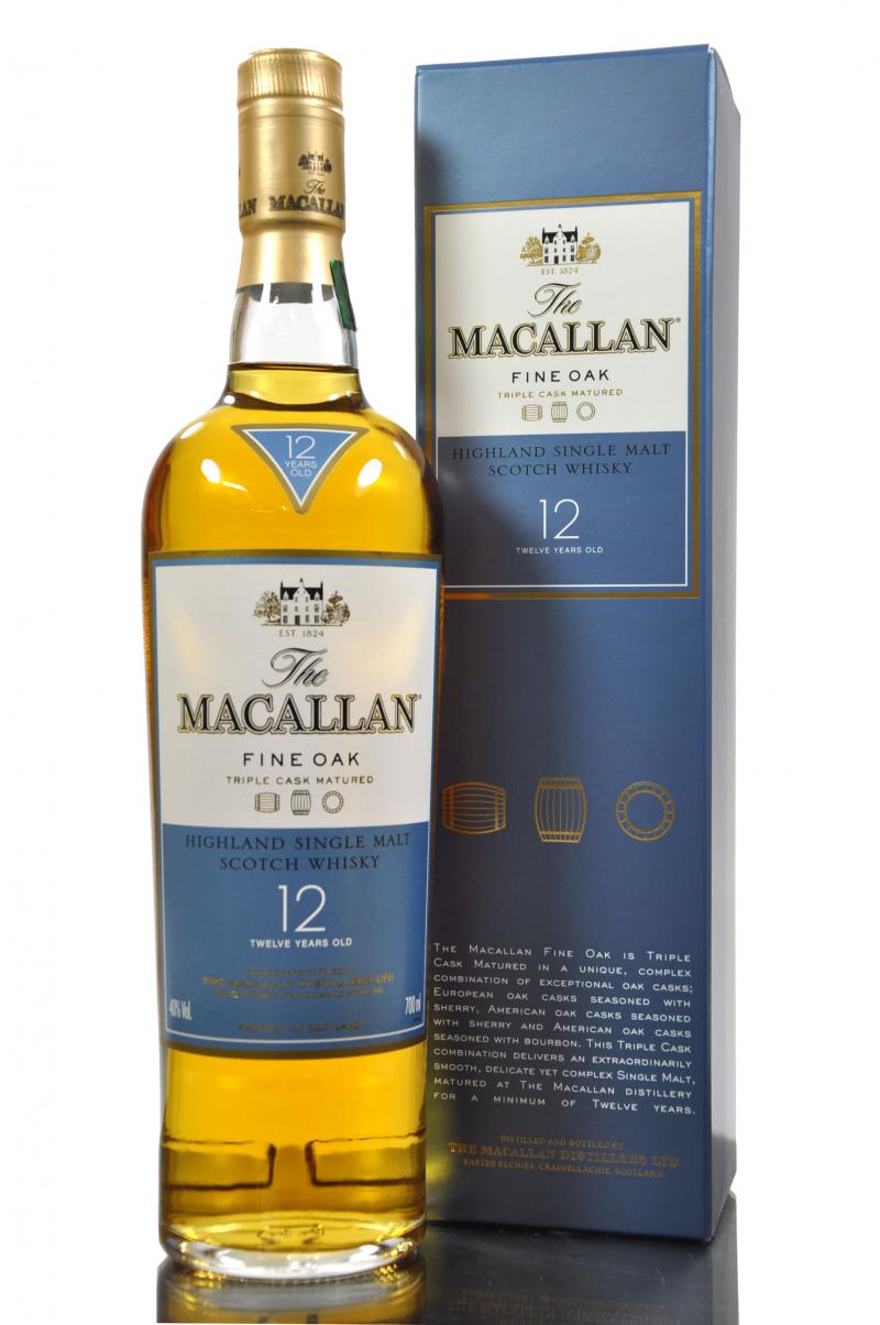 Macallan 12 Year Old - Fine Oak