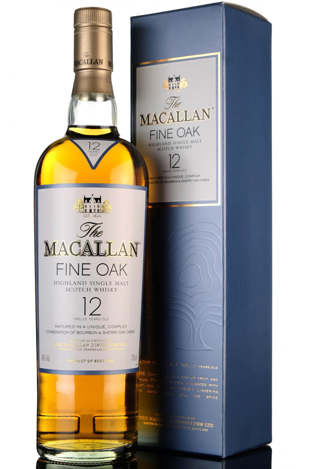 Macallan 12 Year Old - Fine Oak