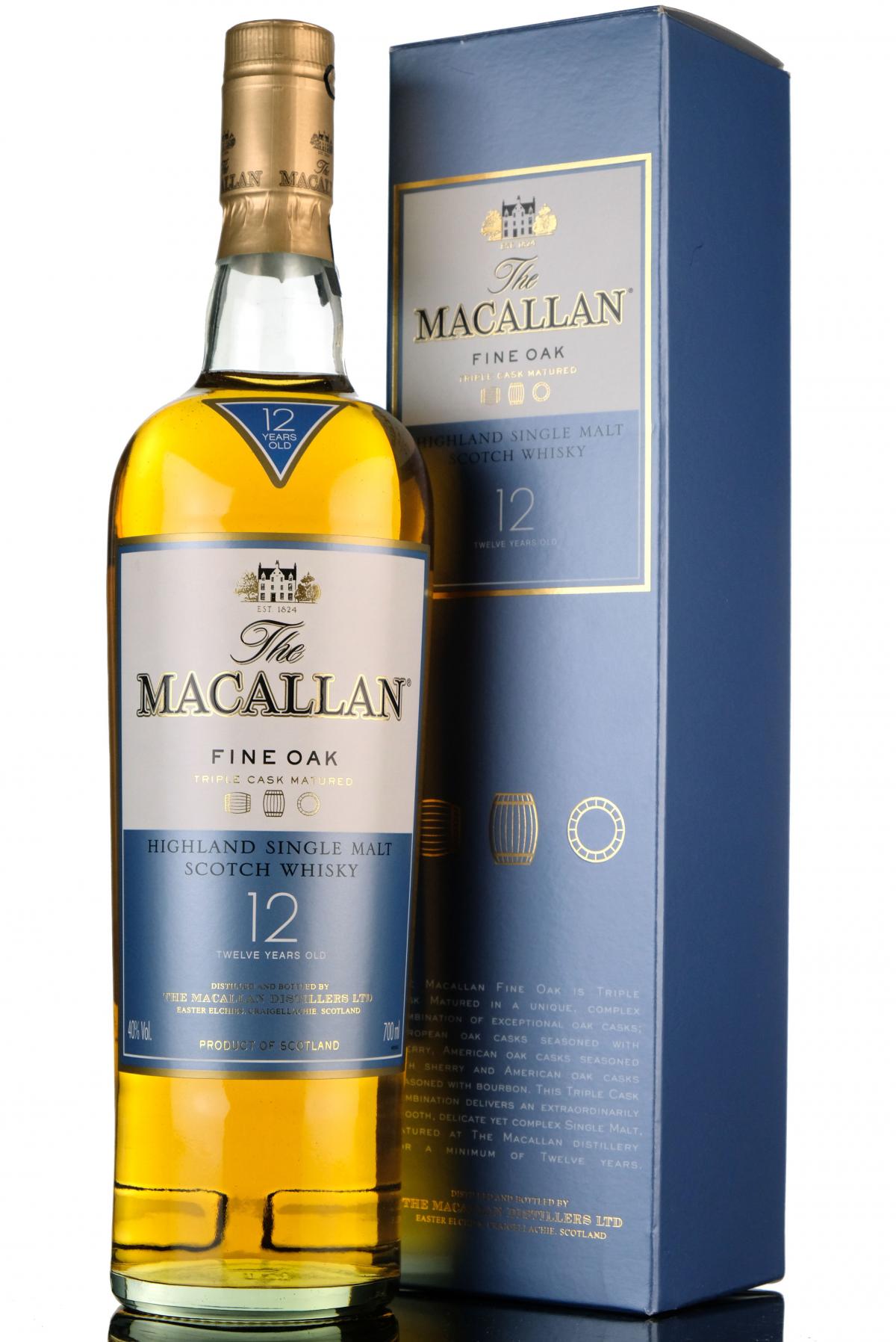 Macallan 12 Year Old - Fine Oak