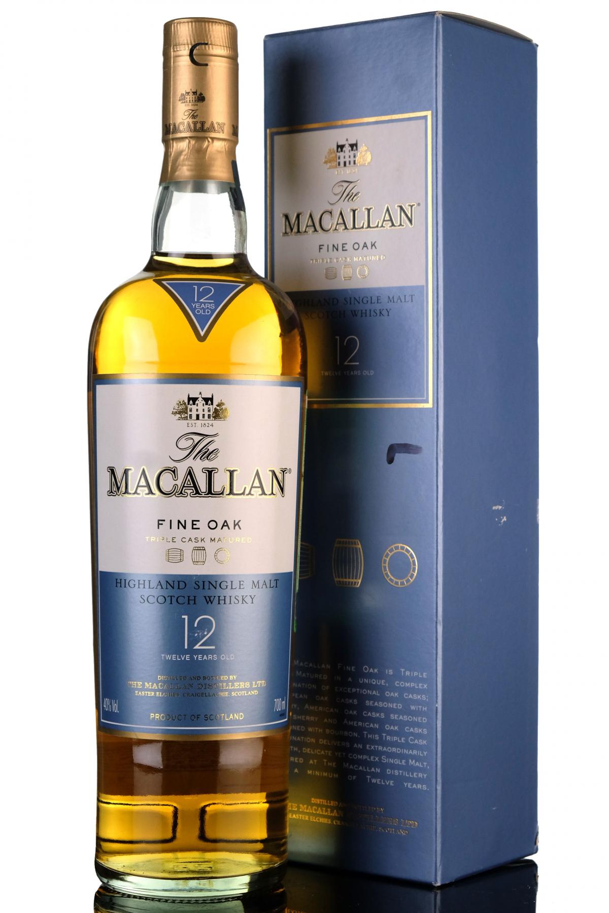 Macallan 12 Year Old - Fine Oak