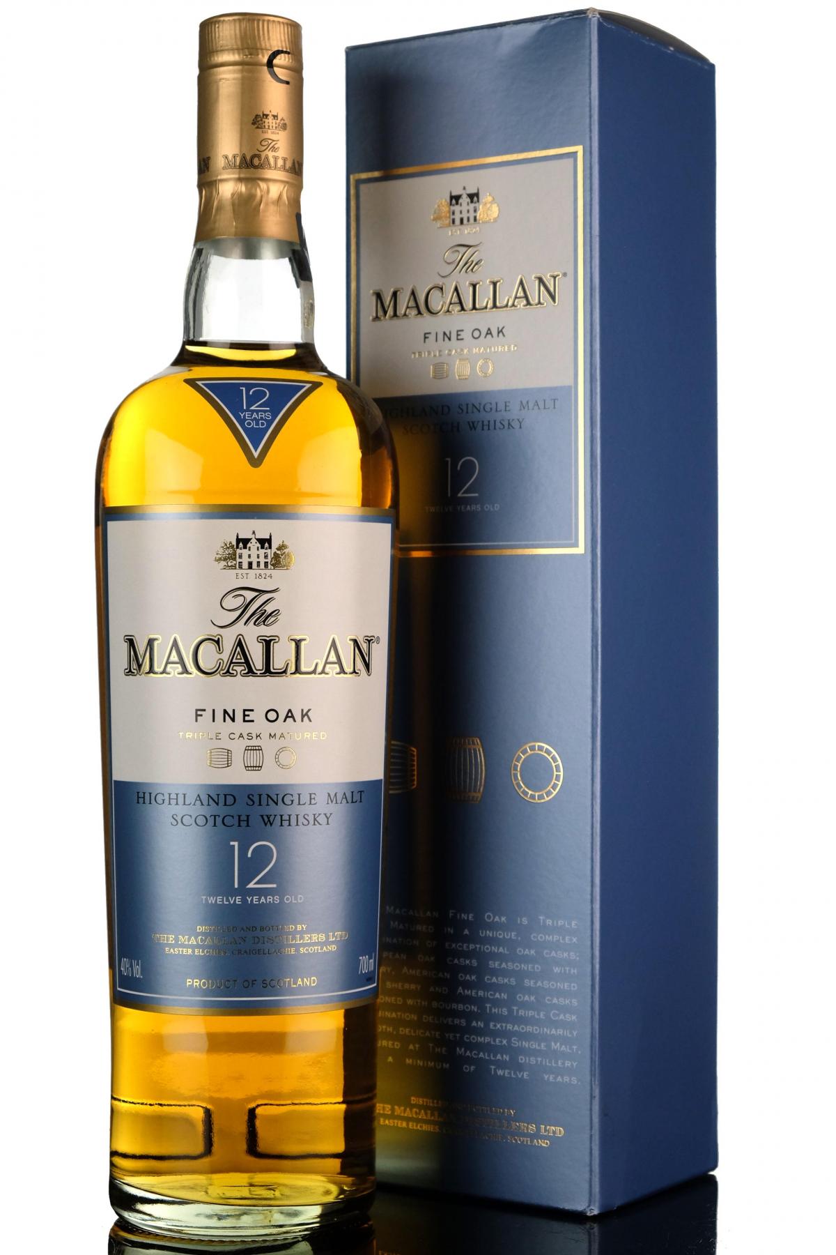 Macallan 12 Year Old - Fine Oak