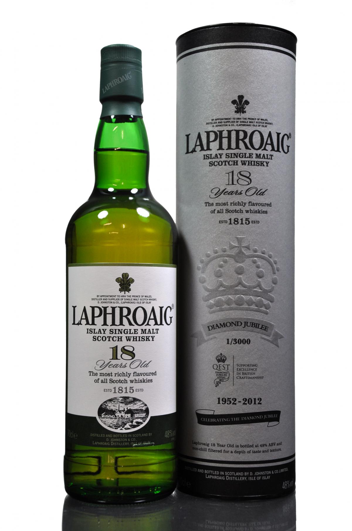 Laphroaig 18 Year Old - Diamond Jubilee