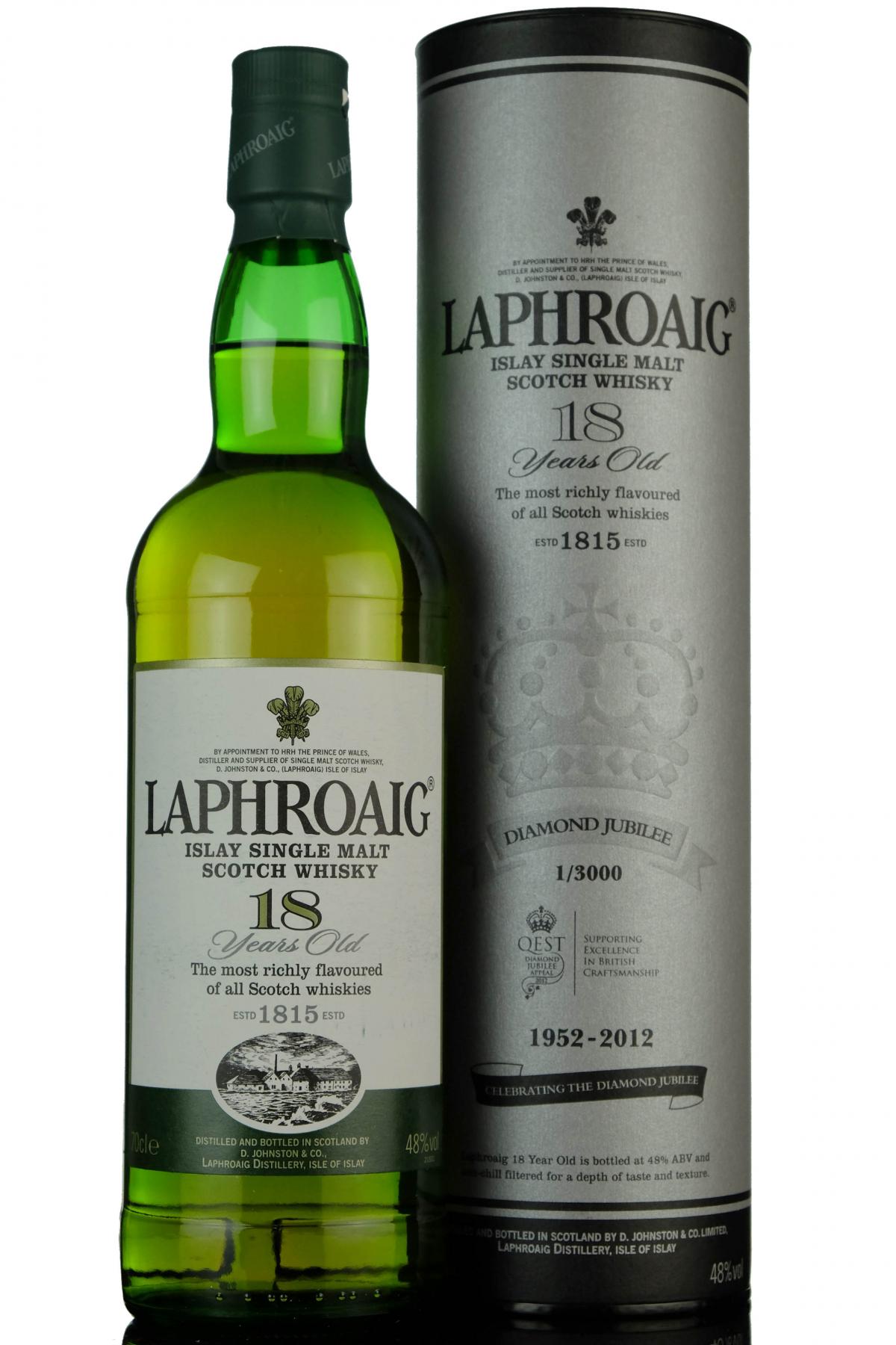 Laphroaig 18 Year Old - Diamond Jubilee