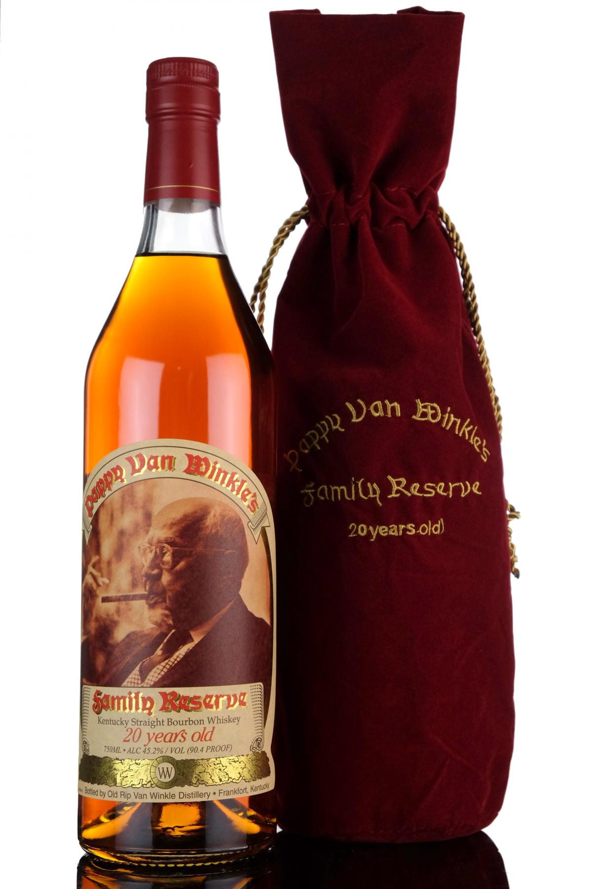 Pappy Van Winkles Family Reserve - 20 Year Old - Kentucky Straight Bourbon Whiskey
