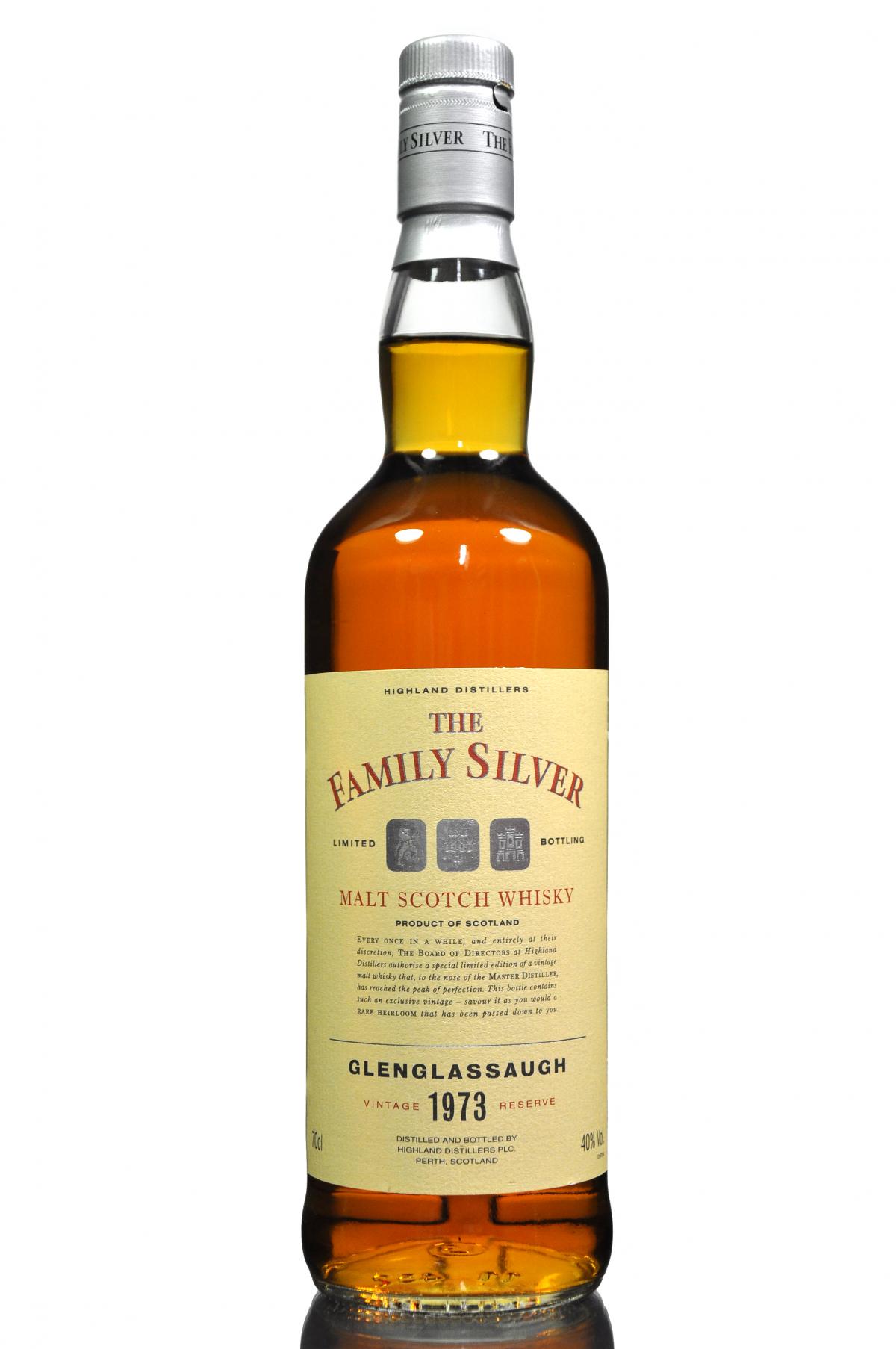 Glenglassaugh 1973 - Family Silver