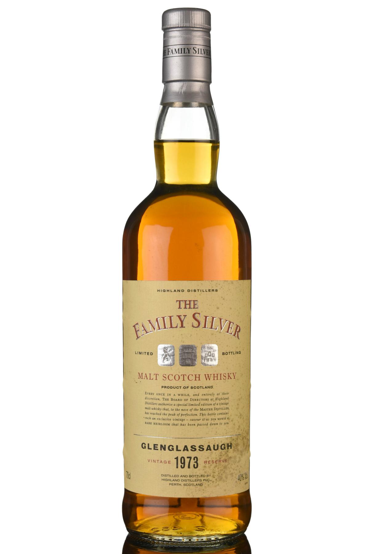 Glenglassaugh 1973 - Family Silver