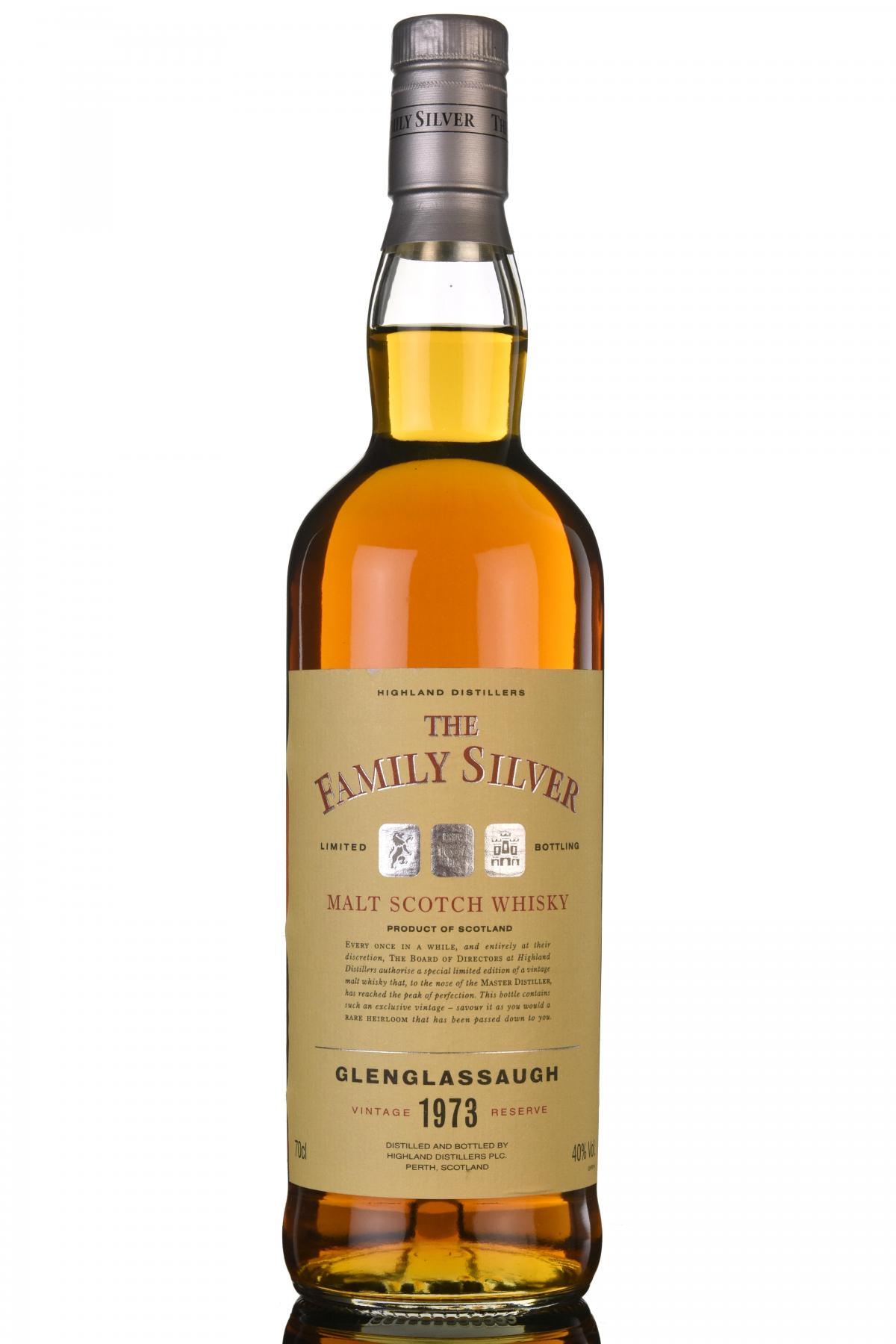 Glenglassaugh 1973 - Family Silver