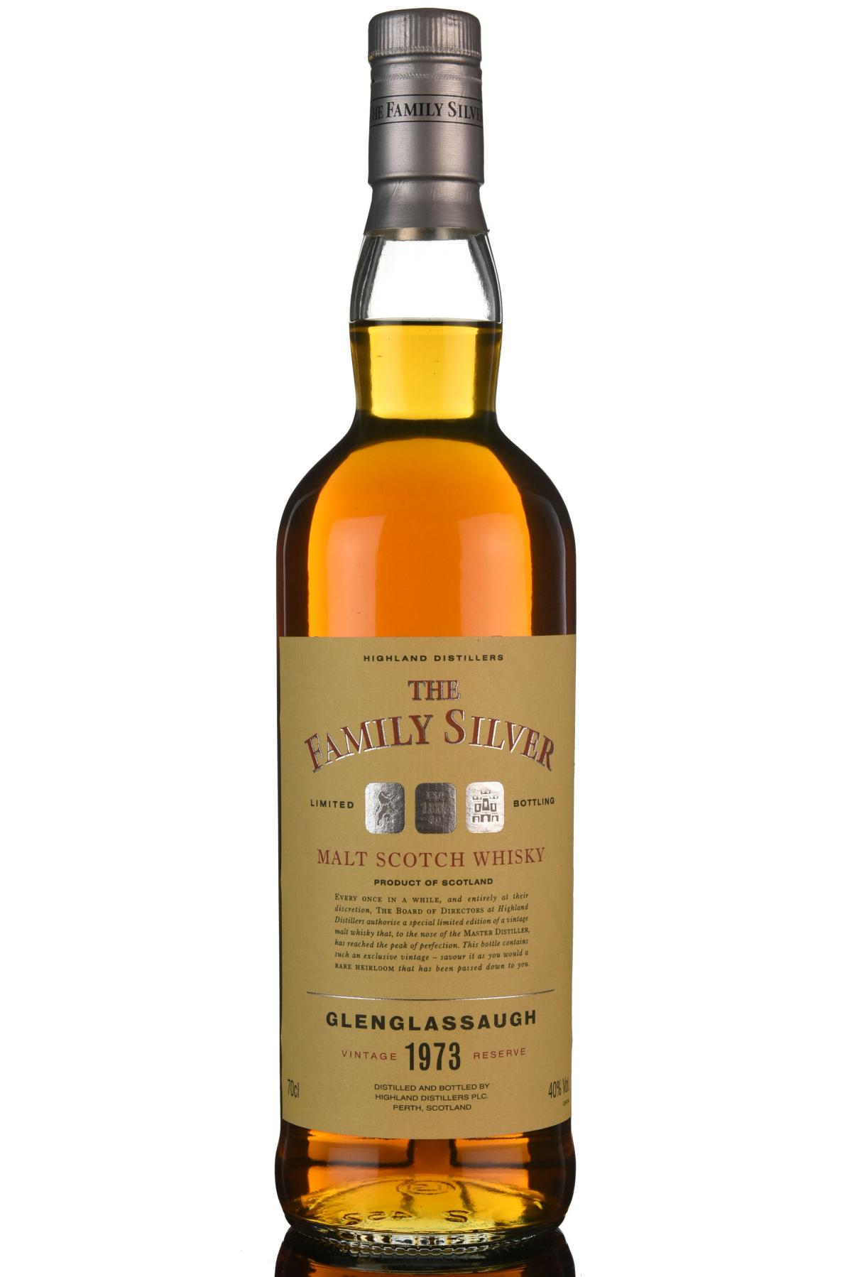 Glenglassaugh 1973 - Family Silver