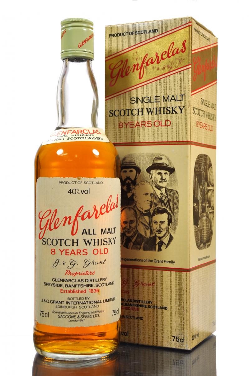 GLENFARCLAS 8 YEAR OLD - 1980S
