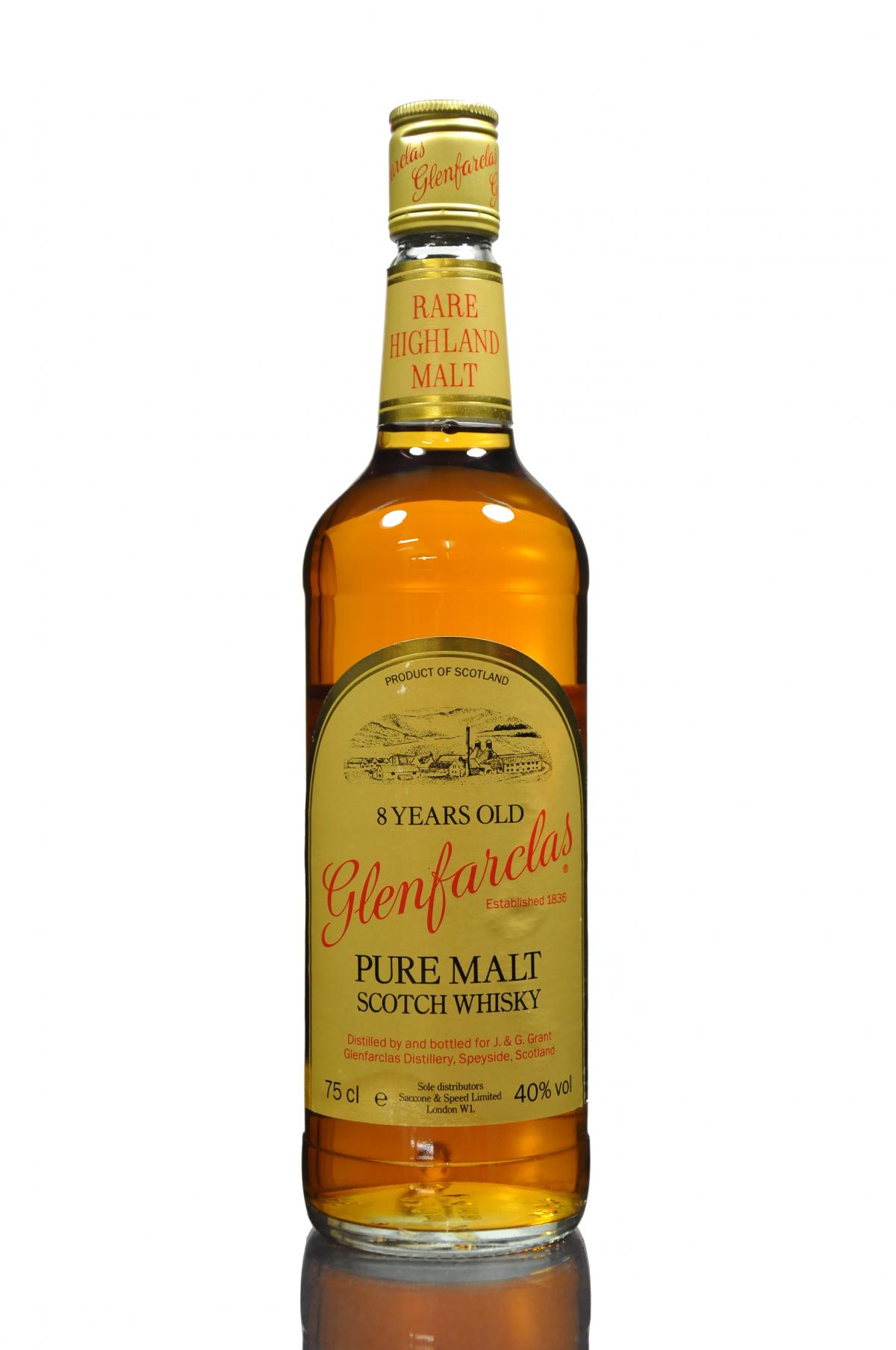 GLENFARCLAS 8 YEAR OLD - 1980S