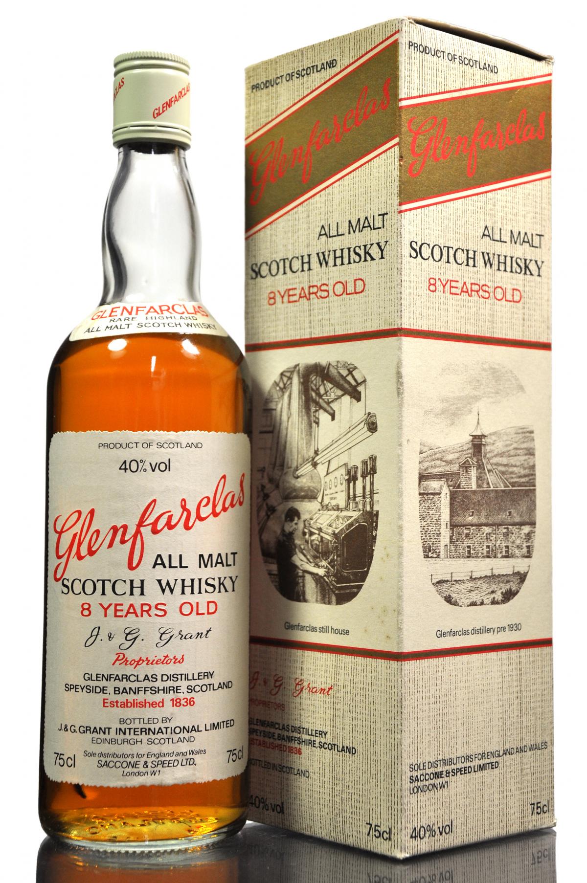 GLENFARCLAS 8 YEAR OLD - 1980S