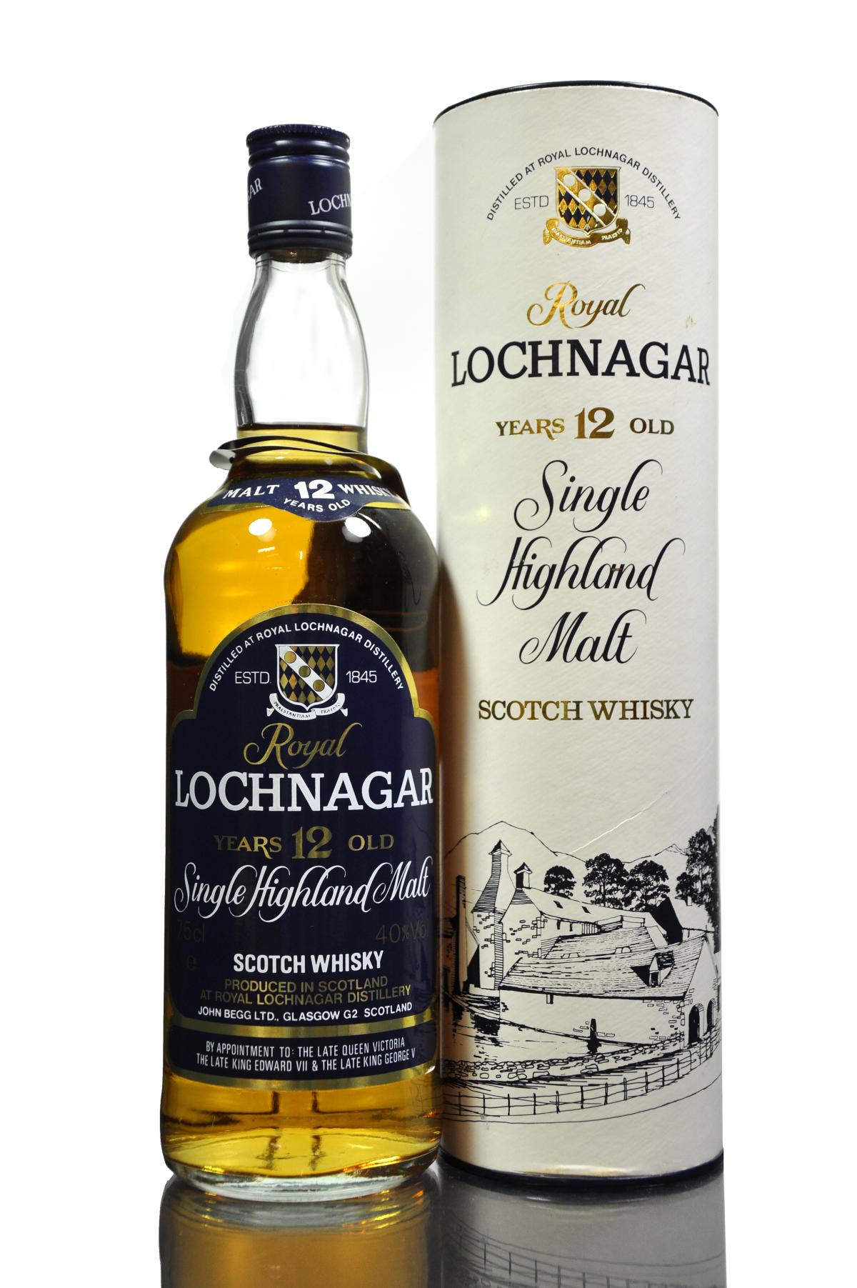 Royal Lochnagar 12 Year Old - 1980s