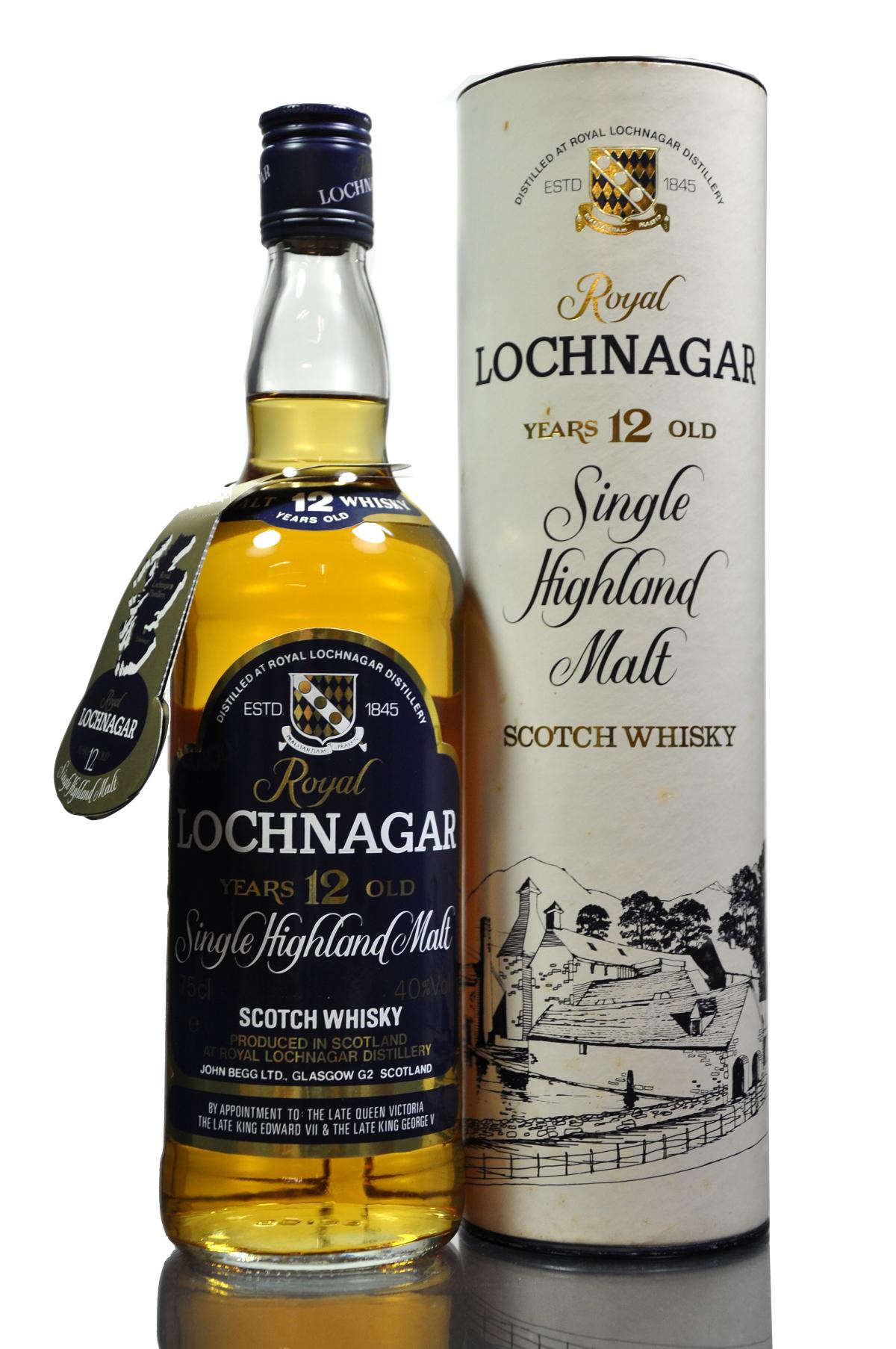 Royal Lochnagar 12 Year Old - 1980s