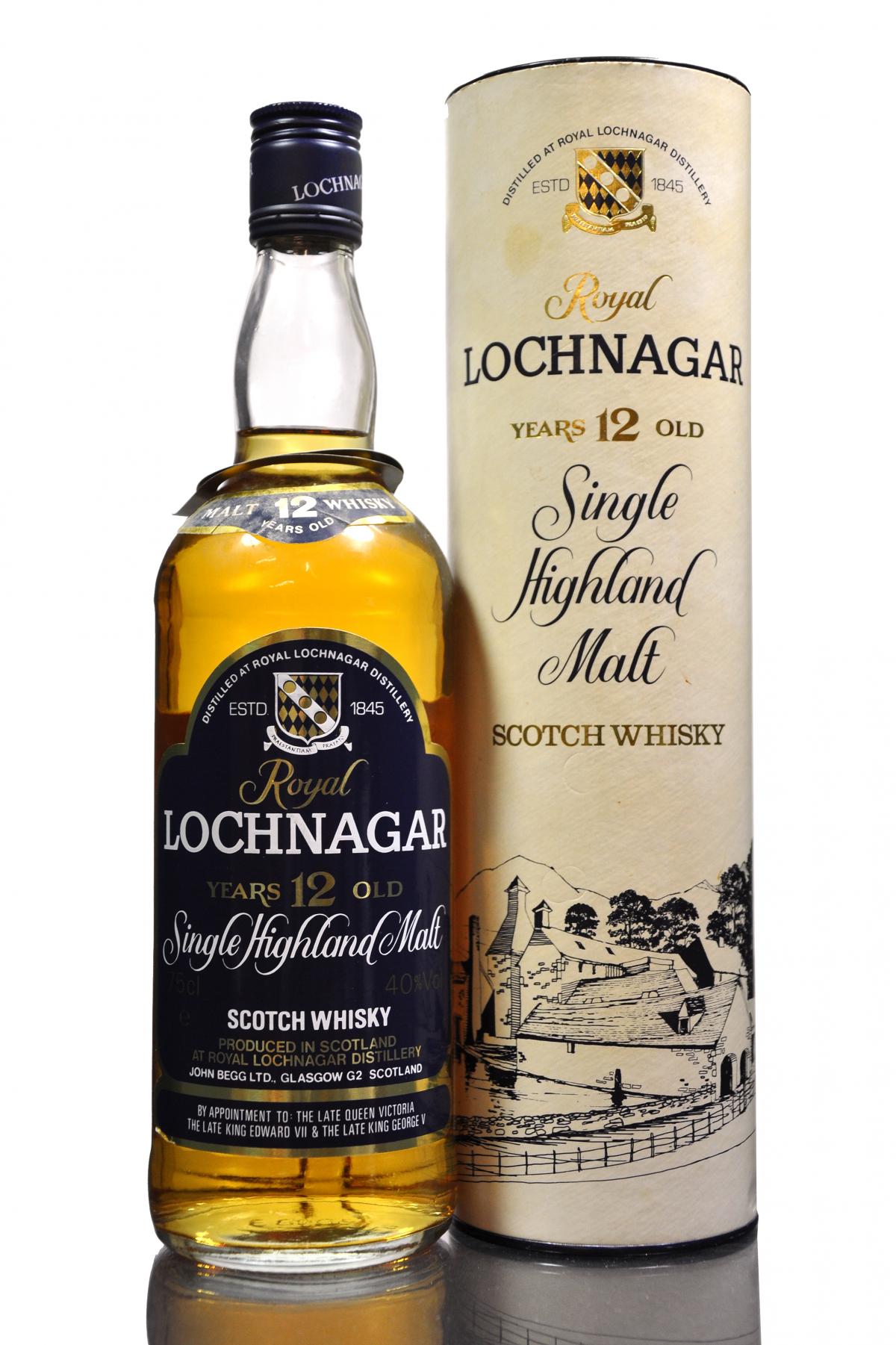 Royal Lochnagar 12 Year Old - 1980s