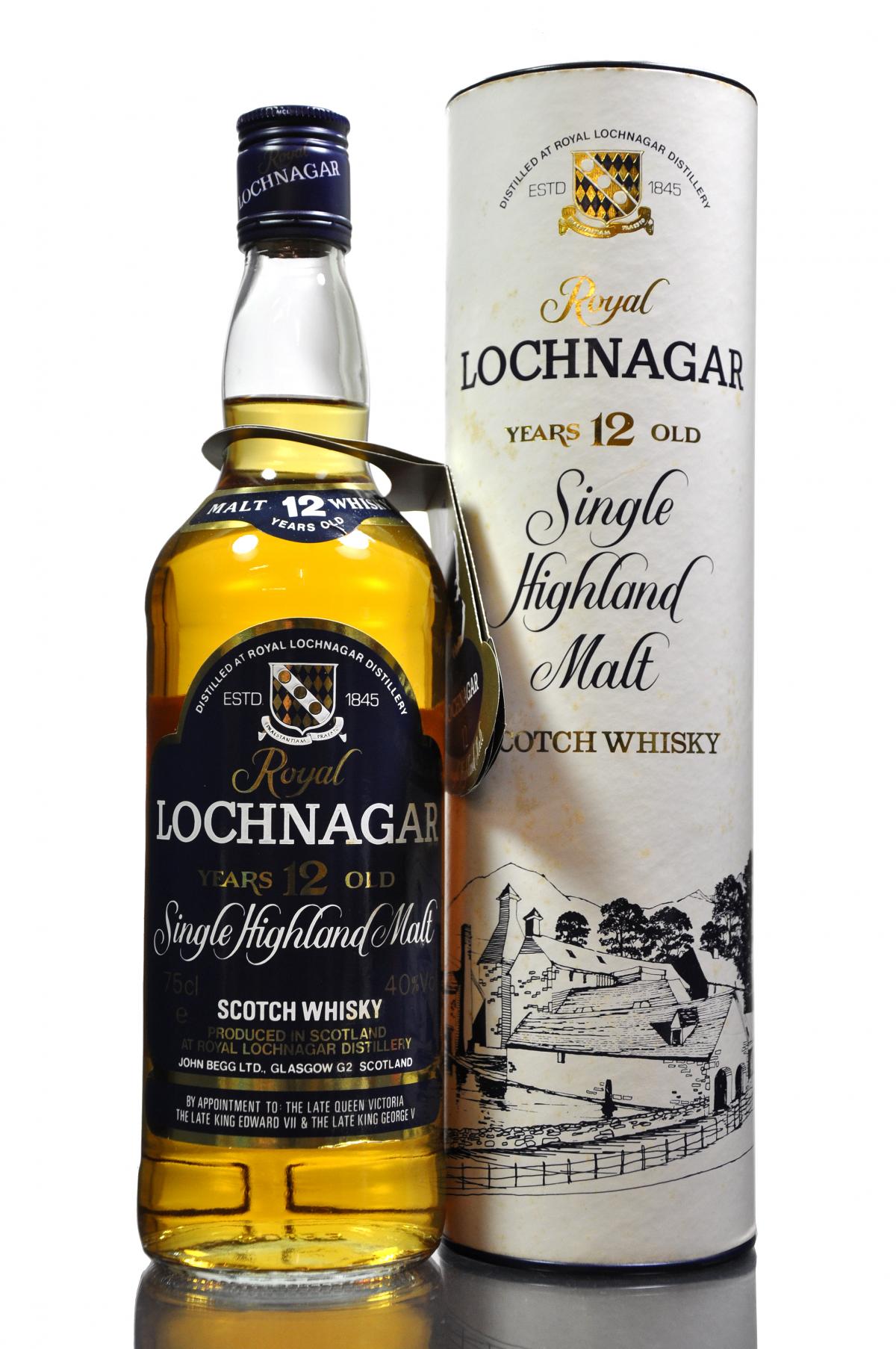 Royal Lochnagar 12 Year Old - 1980s
