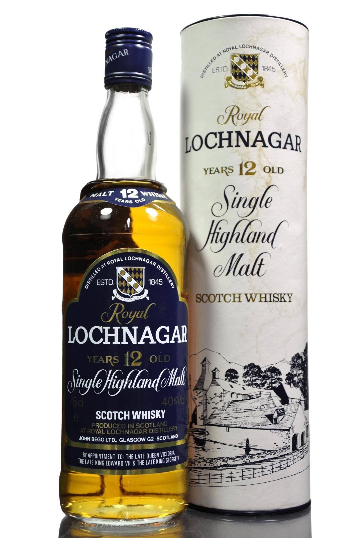 Royal Lochnagar 12 Year Old - 1980s