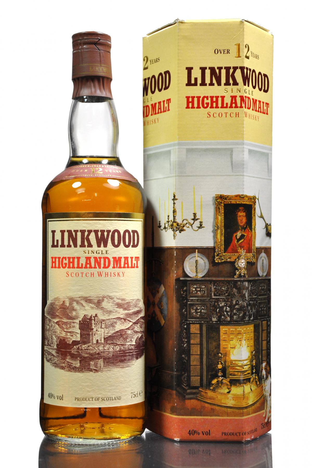 Linkwood 12 Year Old - Circa 1990