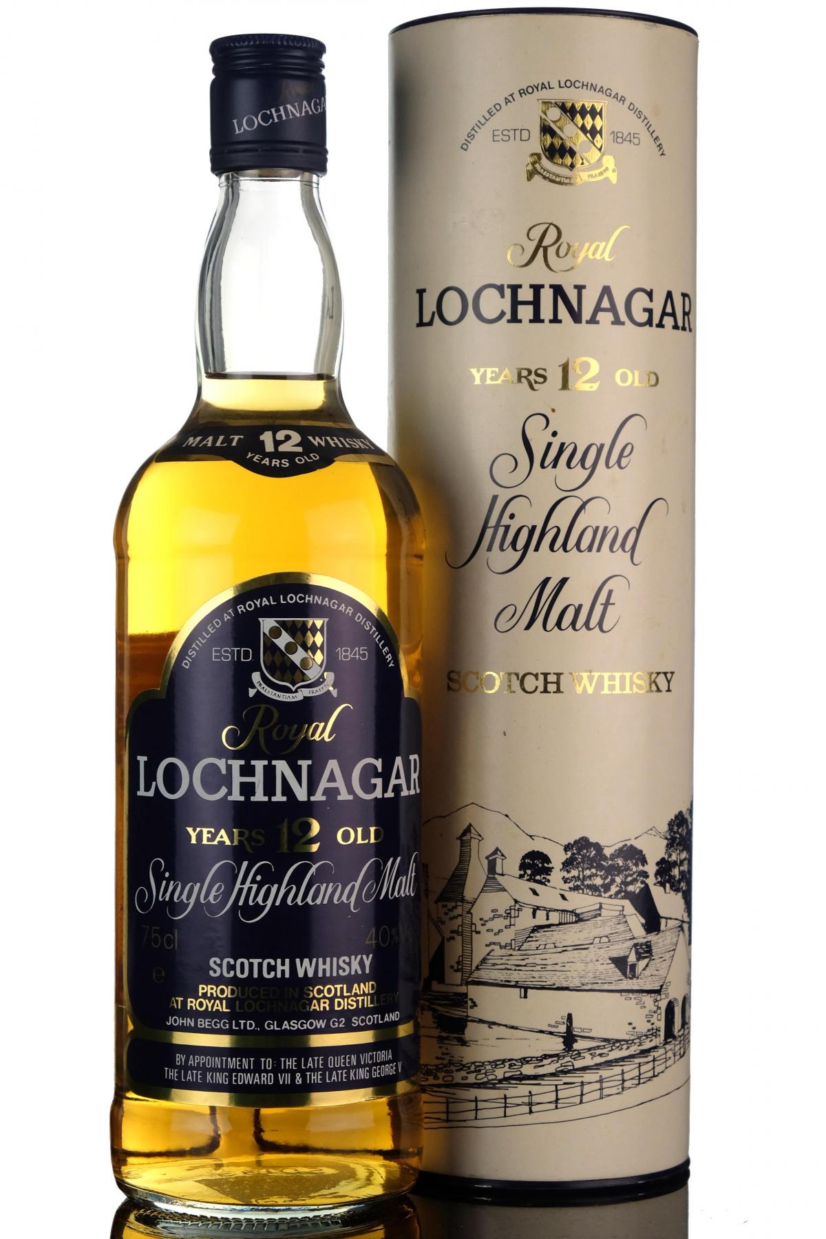 Royal Lochnagar 12 Year Old - 1980s