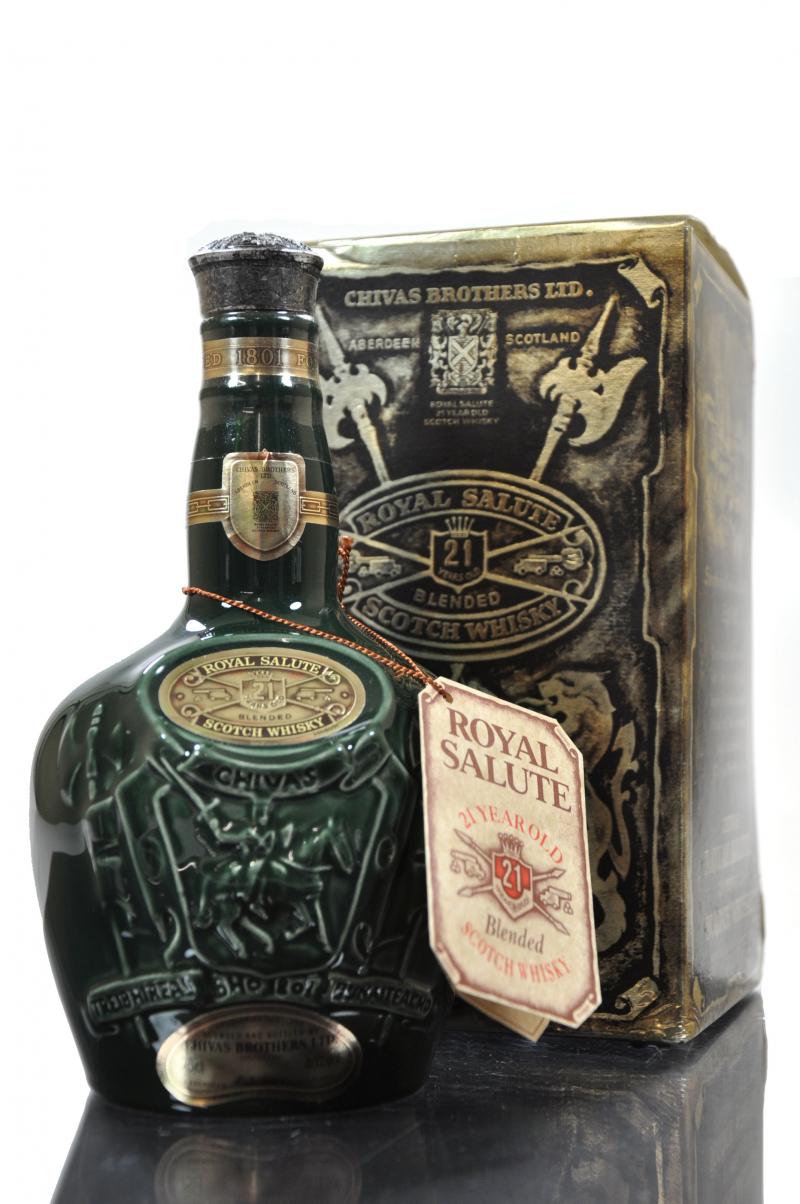 Royal Salute 21 Year Old - Wade Ceramic 1980s - High fill level