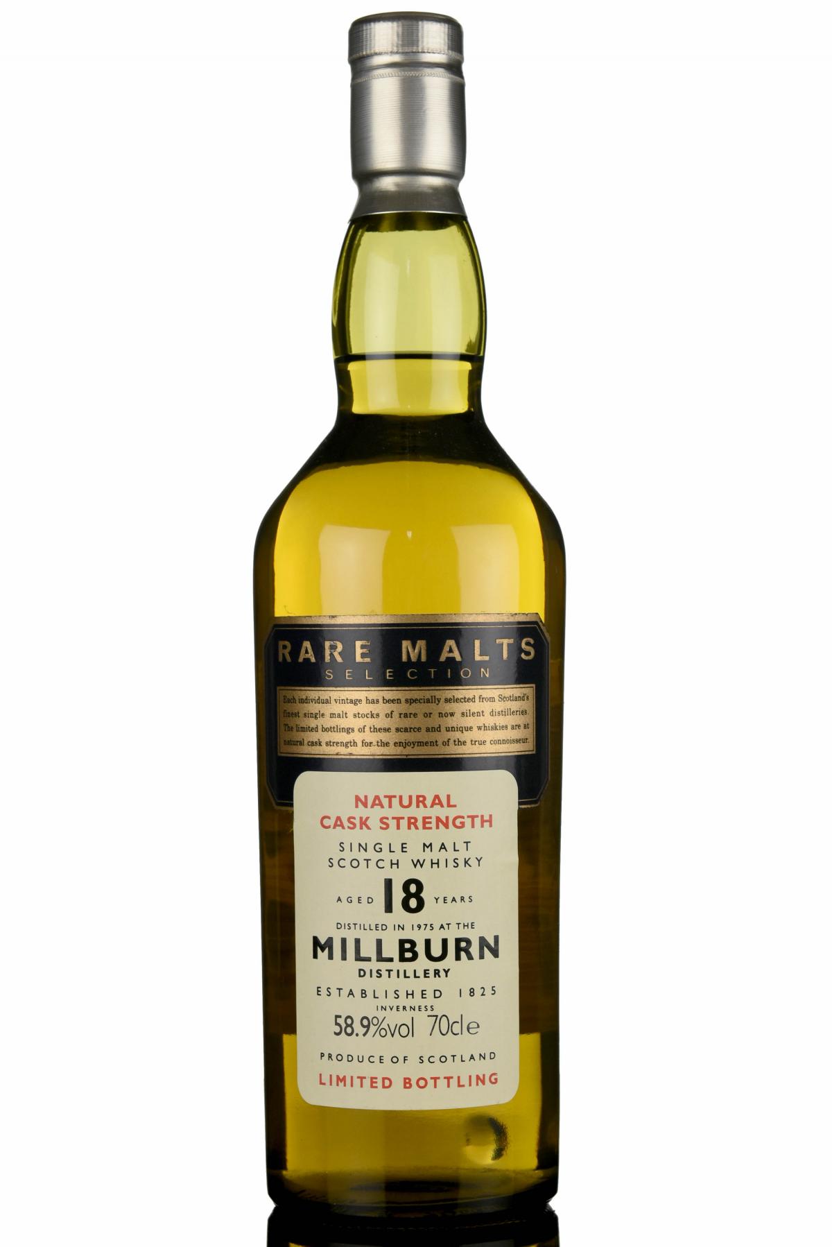 Millburn 1975 - 18 Year Old - Rare Malts 58.9%
