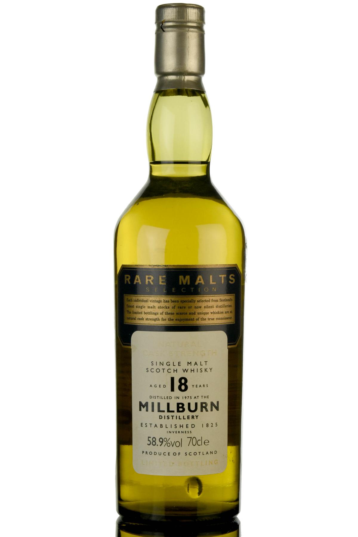Millburn 1975 - 18 Year Old - Rare Malts 58.9%