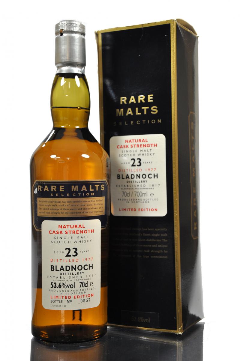 Bladnoch 1977-2001 - 23 Year Old - Rare Malts 53.6%