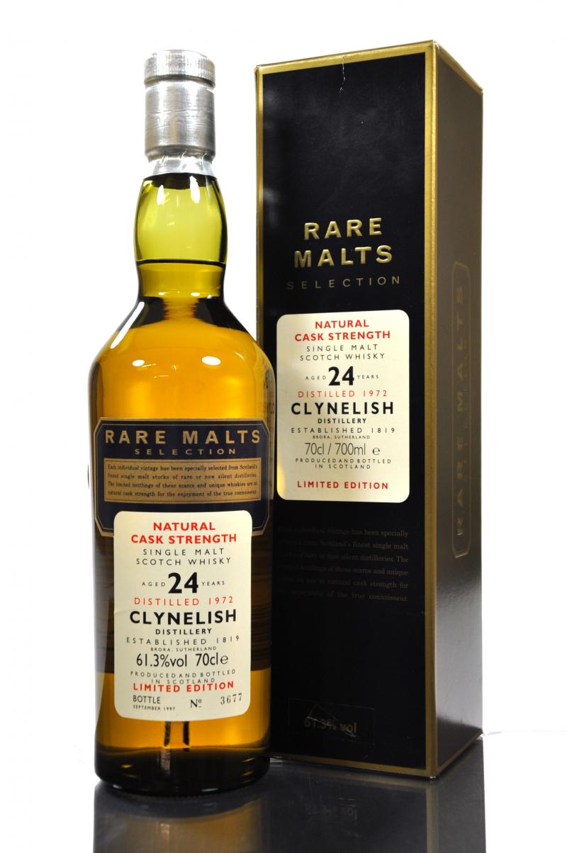 Clynelish 1972-1997 - 24 Year Old - Rare Malts 61.3%