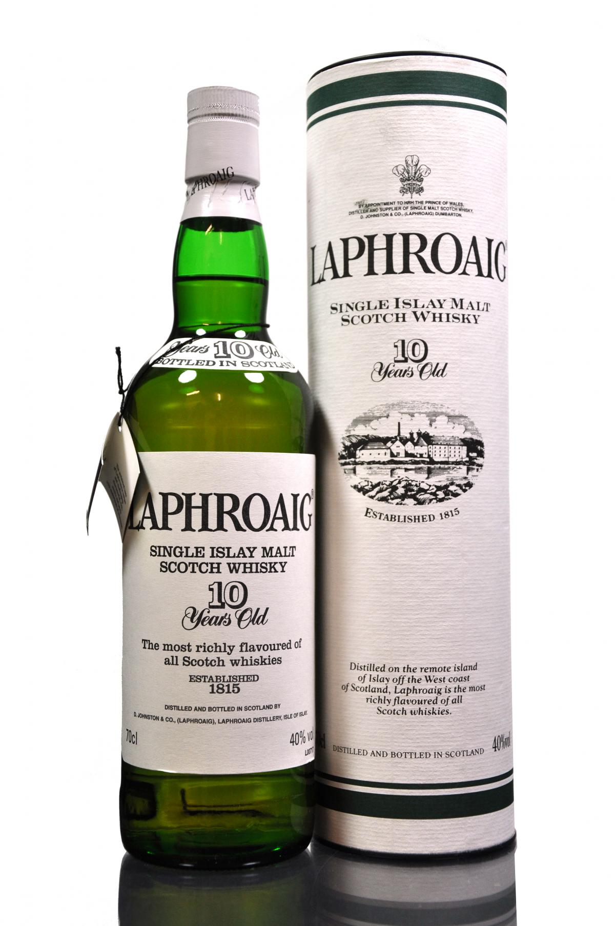 Laphroaig 10 Year Old - Circa 2000