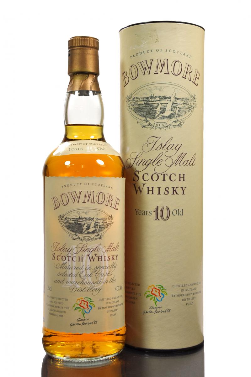 Bowmore 10 Year Old - Glasgow Garden Festival 1988